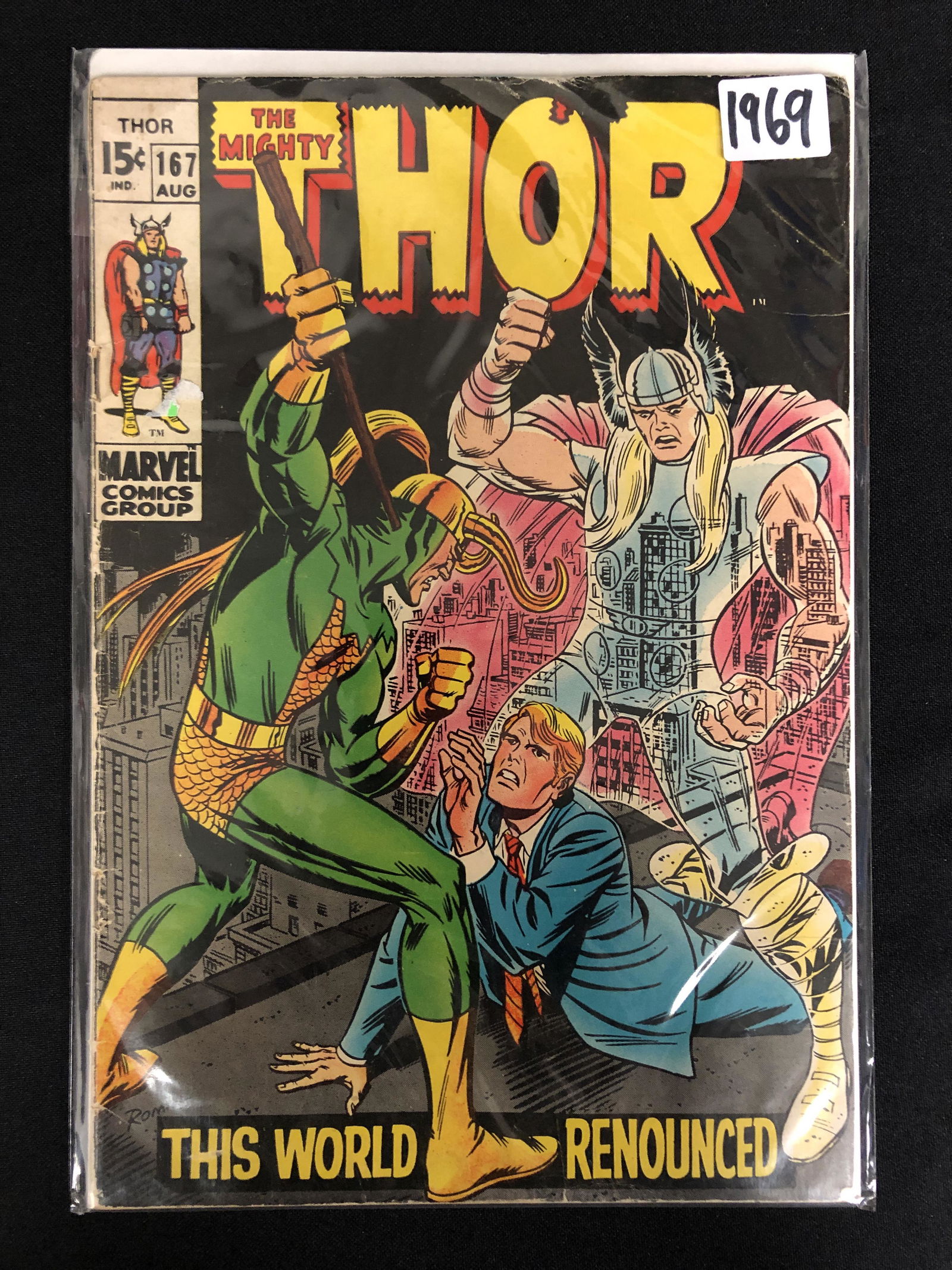 MARVEL COMICS THE MIGHTY THOR NO.167 (1 of 1)