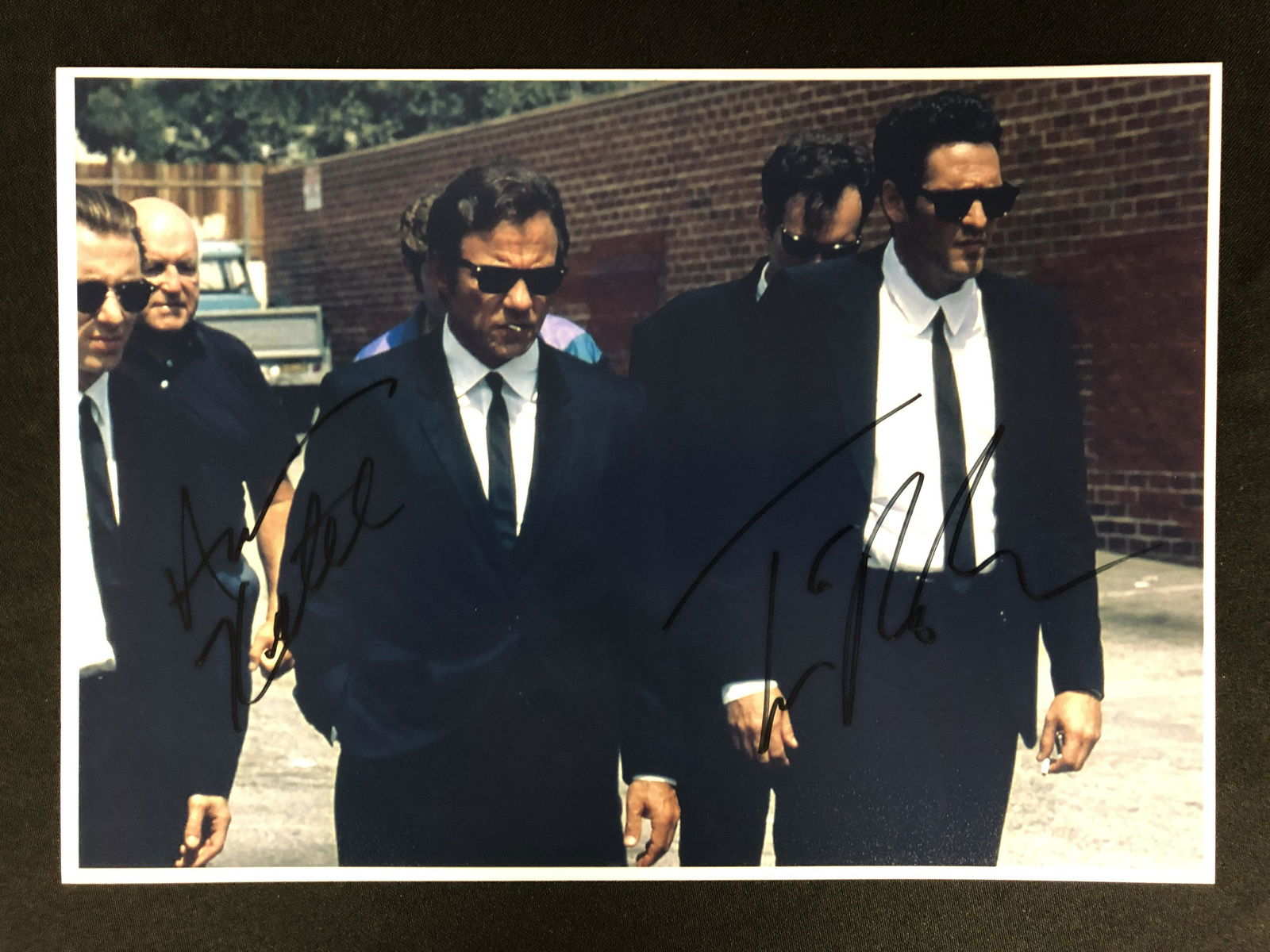 RESEVOIR DOGS CAST SIGN 8 X 10 (RA COA) (1 of 3)