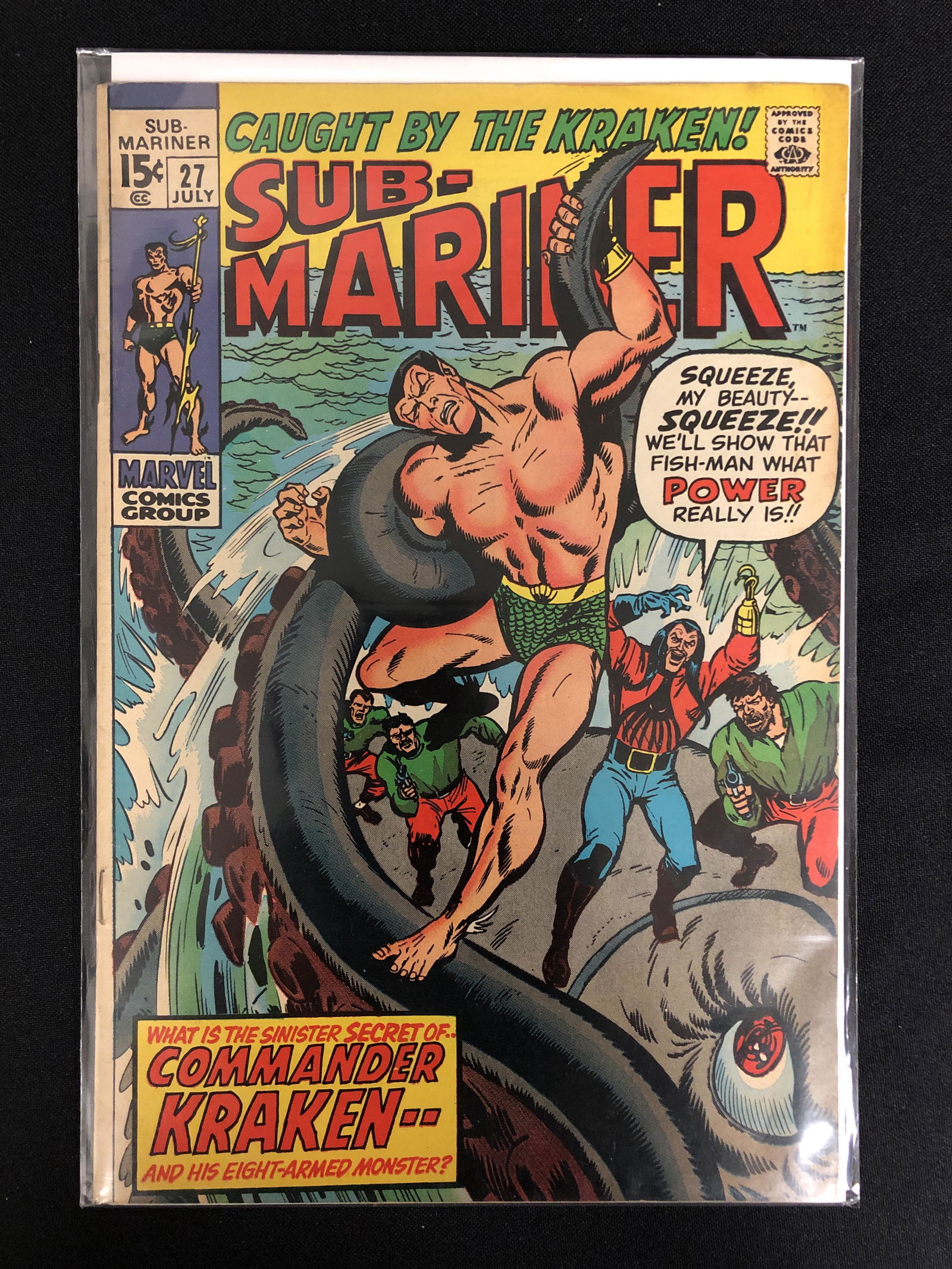 MARVEL COMICS SUB-MARINER NO.27 (1 of 1)