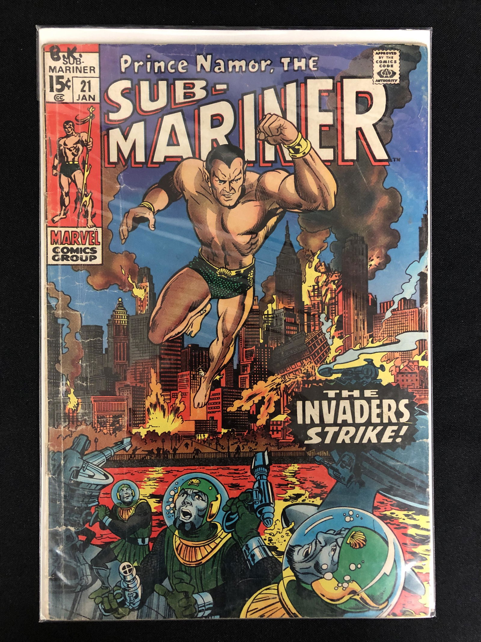 MARVEL COMICS SUB-MARINER NO.21 (1 of 1)