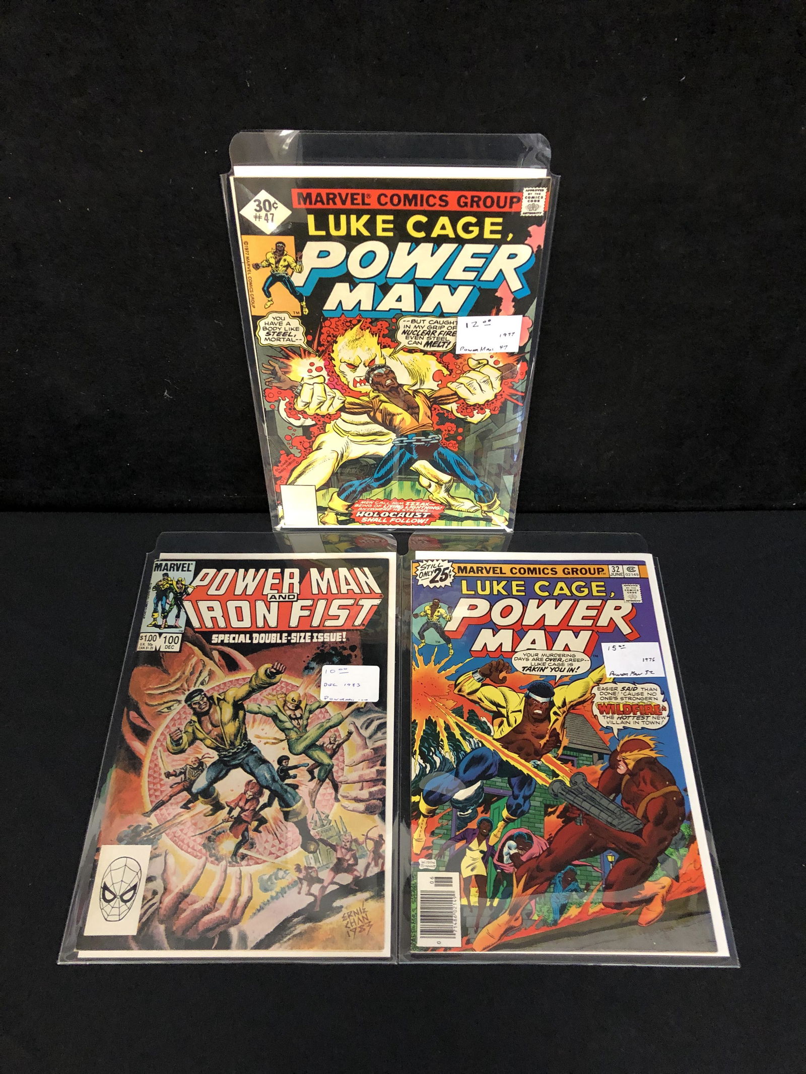MARVEL COMICS LUKE CAGE POWER MAN COMIC BOOK LOT (1 of 1)