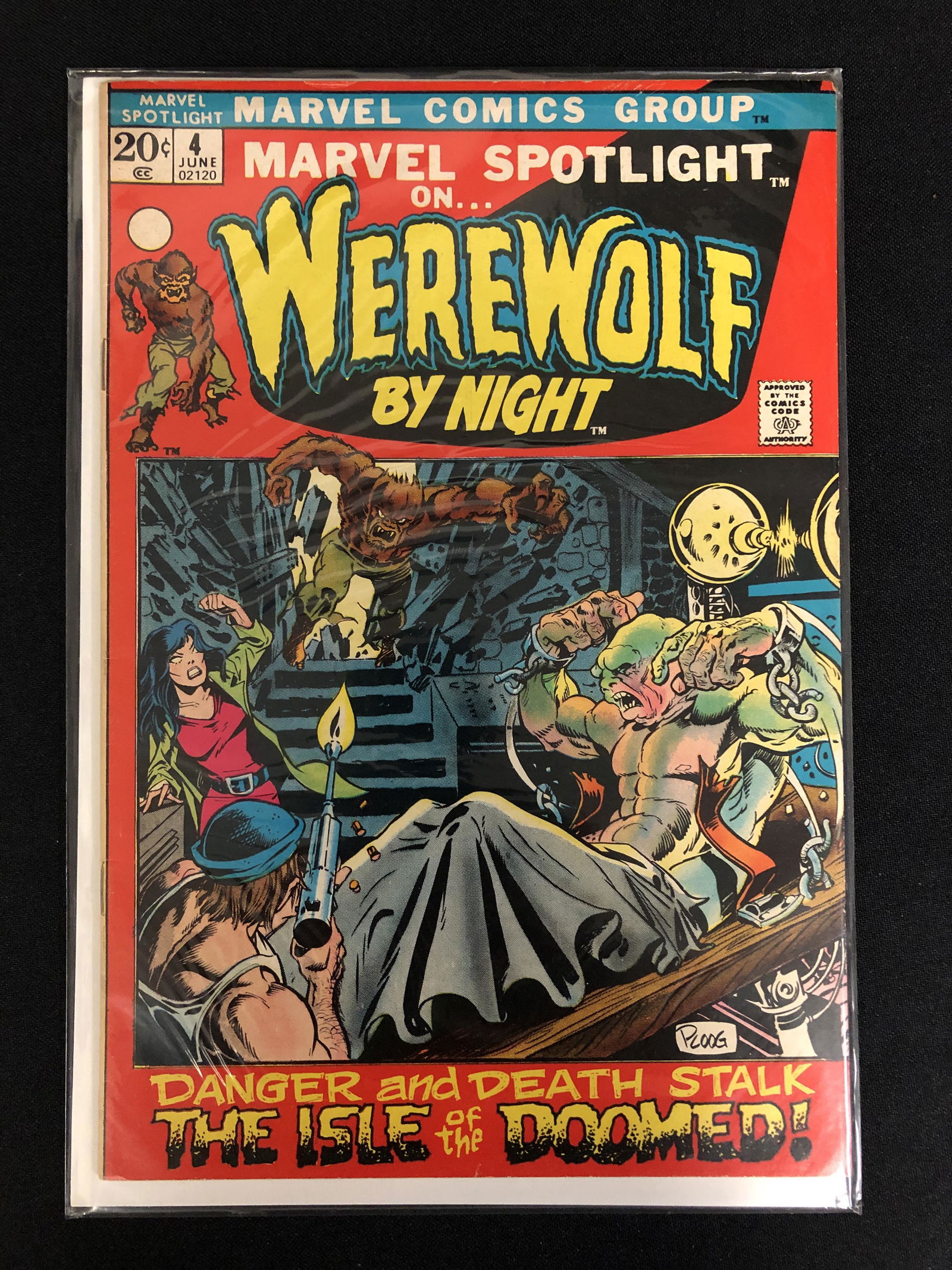 MARVEL COMICS WEREWOLF BY NIGHT NO.4 (1 of 1)