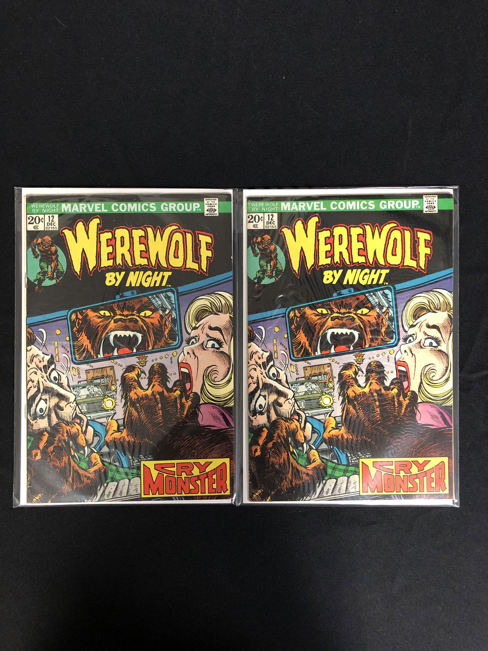 MARVEL COMICS WEREWOLF BY NIGHT COMIC BOOK LOT (1 of 1)