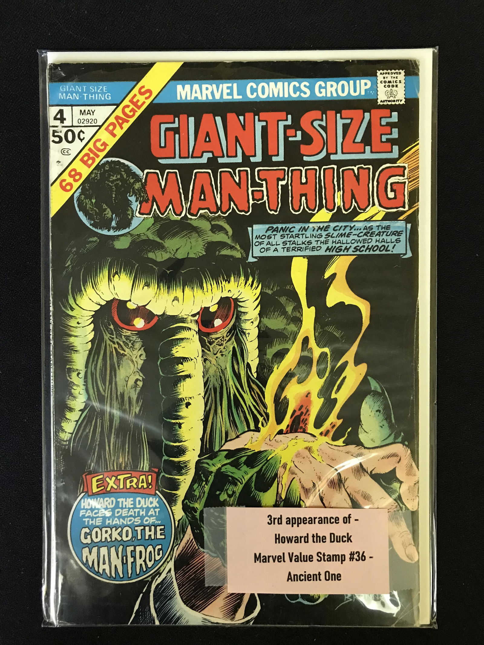 GIANT-SIZE MAN-THING NO.4 (MARVEL COMICS) (1 of 1)