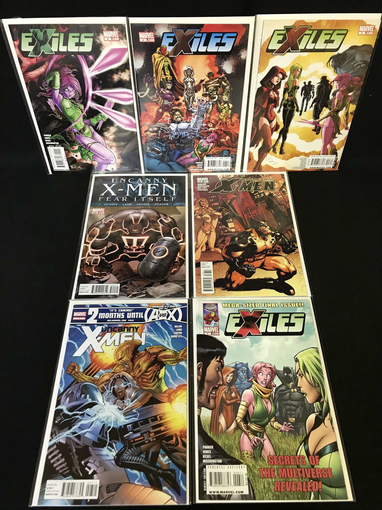 UNCANNY X-MEN/ EXILES COMIC BOOK LOT (1 of 1)