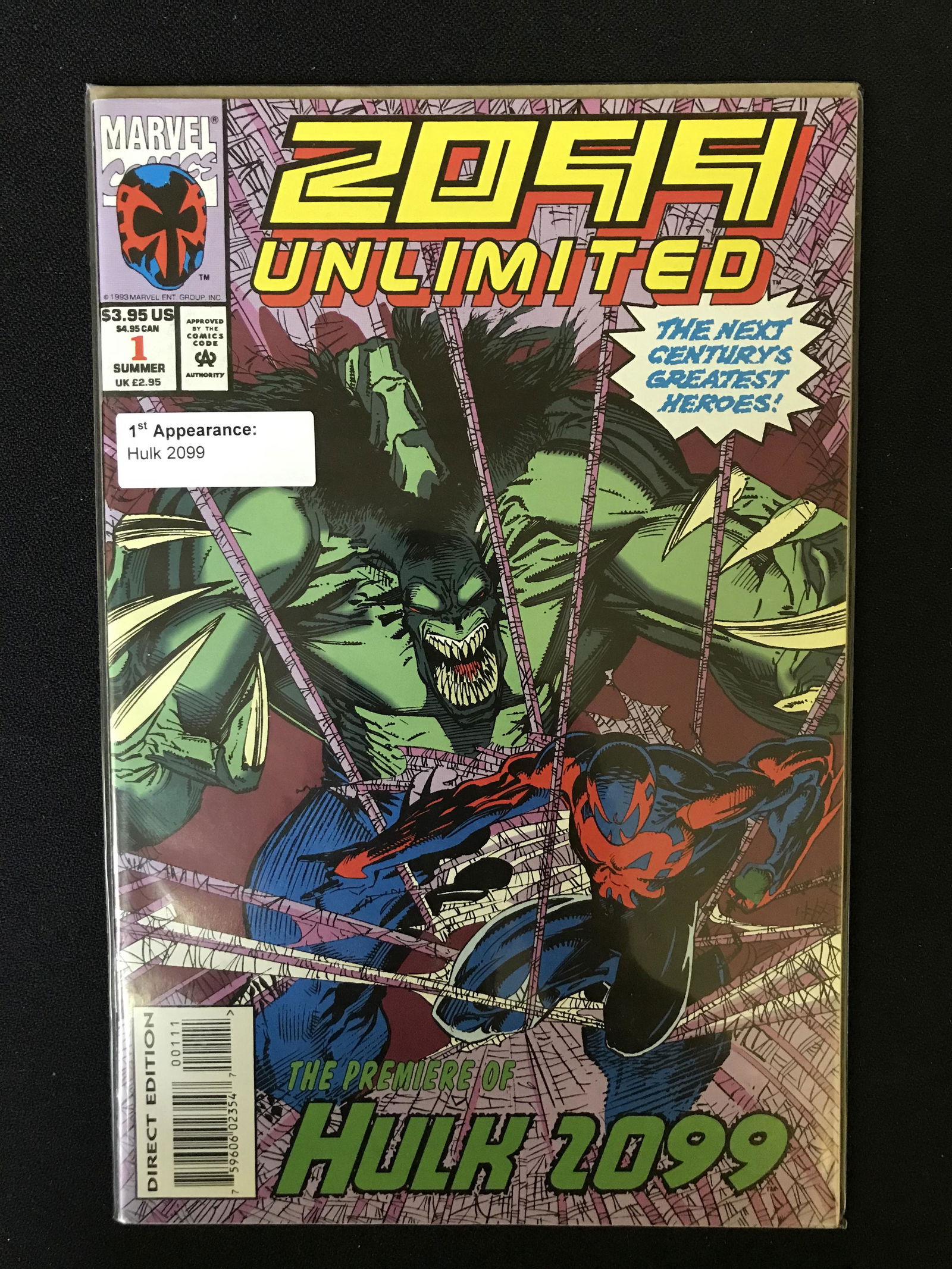2099 UNLIMITED NO.1 (MARVEL COMICS) (1 of 1)