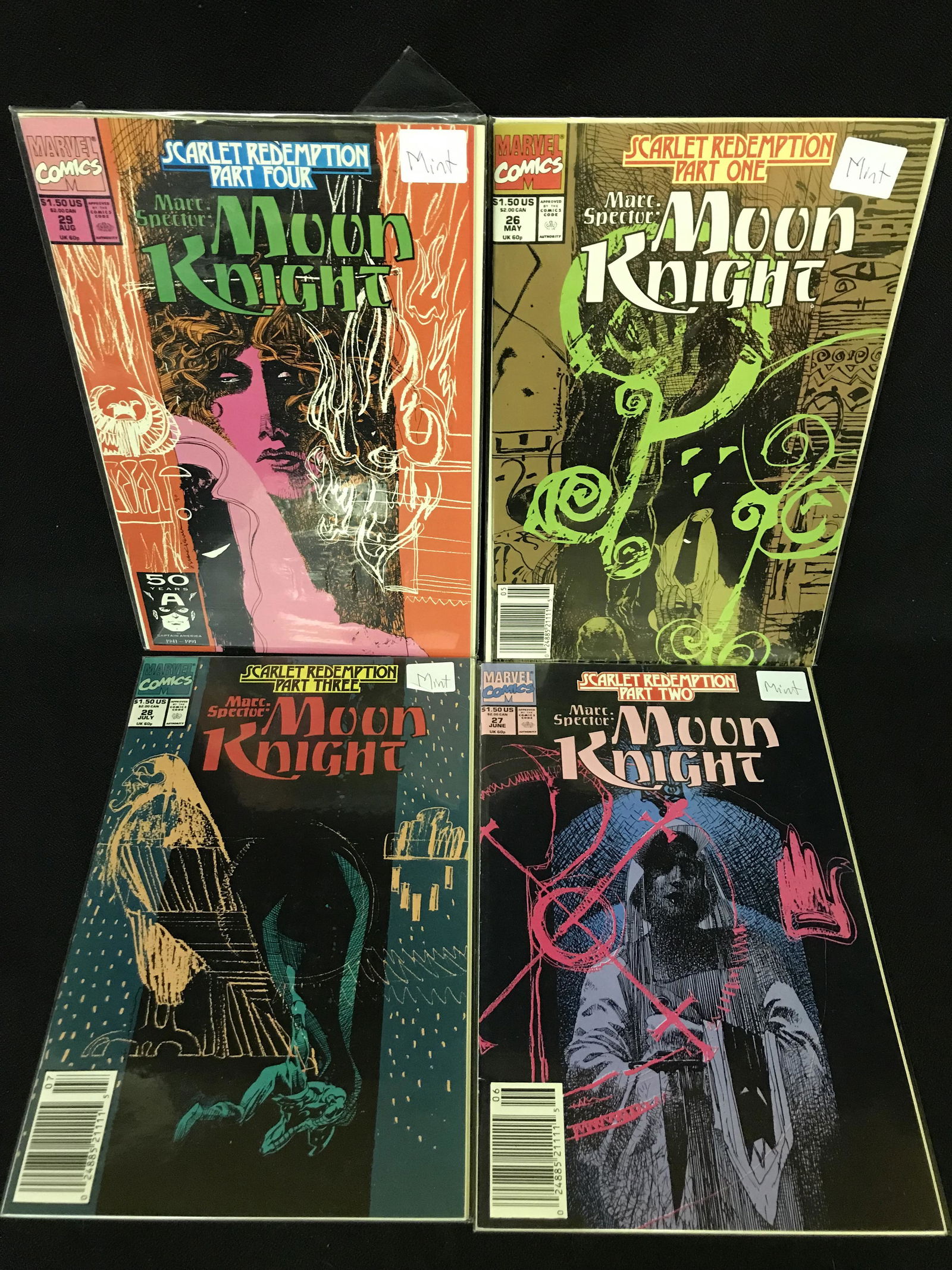 MOON KNIGHT COMIC BOOK LOT (MARVEL COMICS) (1 of 1)