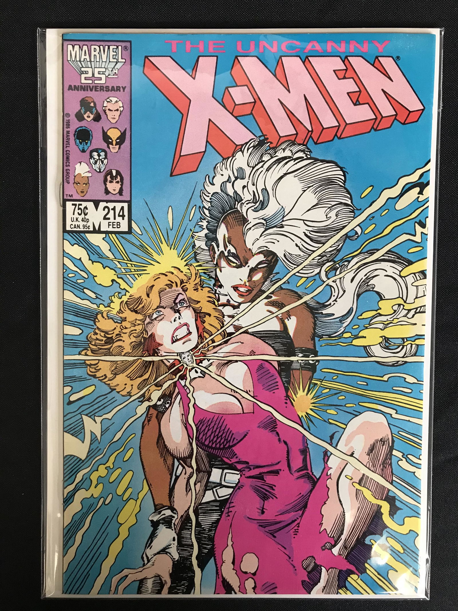 THE UNCANNY X-MEN NO.214 (MARVEL COMICS): THE UNCANNY X-MEN NO.214 (MARVEL COMICS)