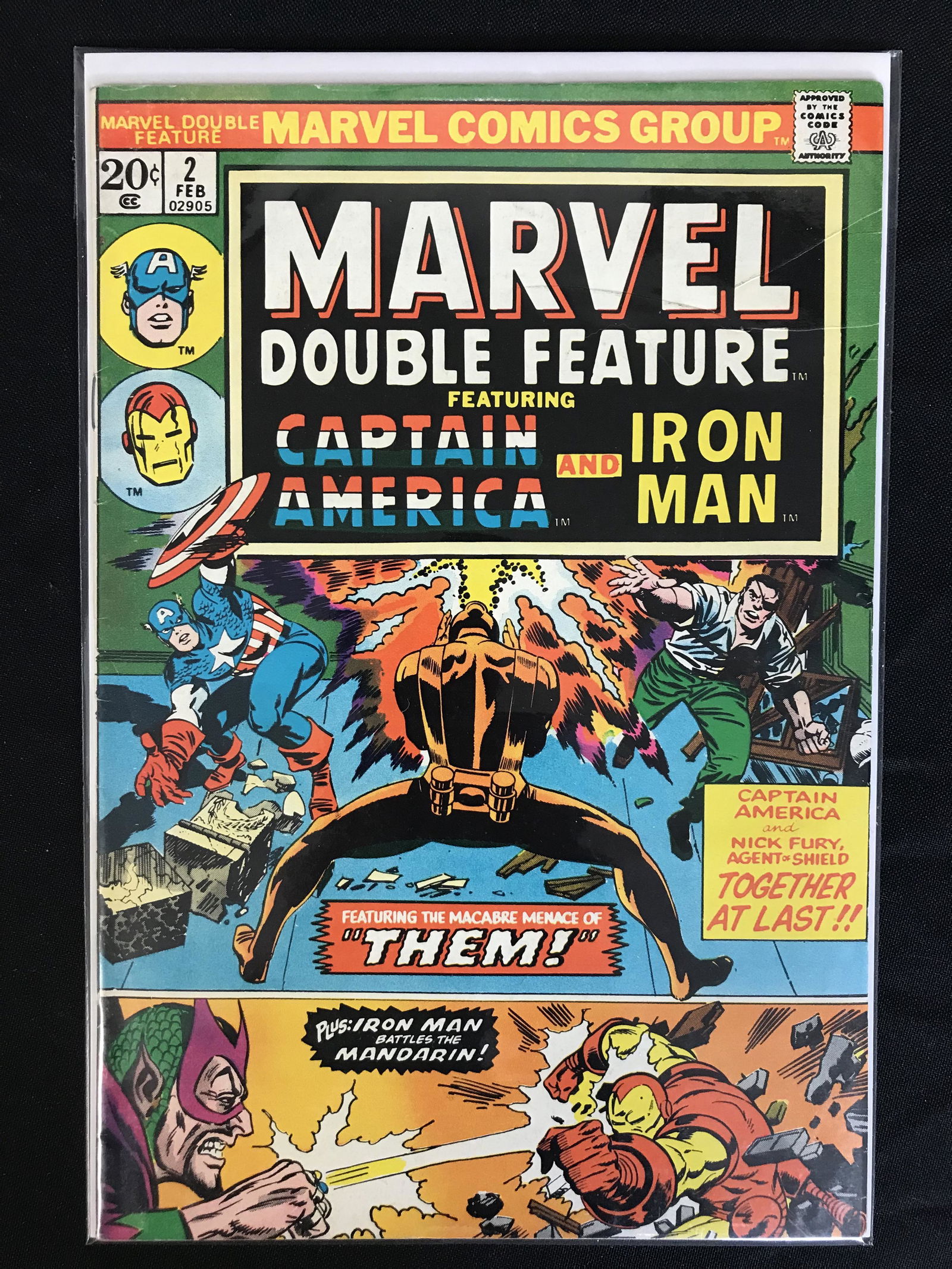 MARVEL DOUBLE FEATURE NO.2 (MARVEL COMICS) (1 of 1)