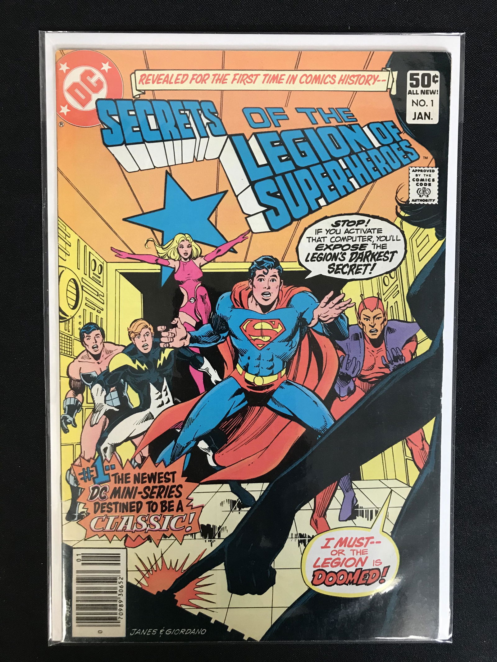 SECRETS OF THE LEGION OF SUPER-HEROES NO.1 (DC COMICS) (1 of 1)