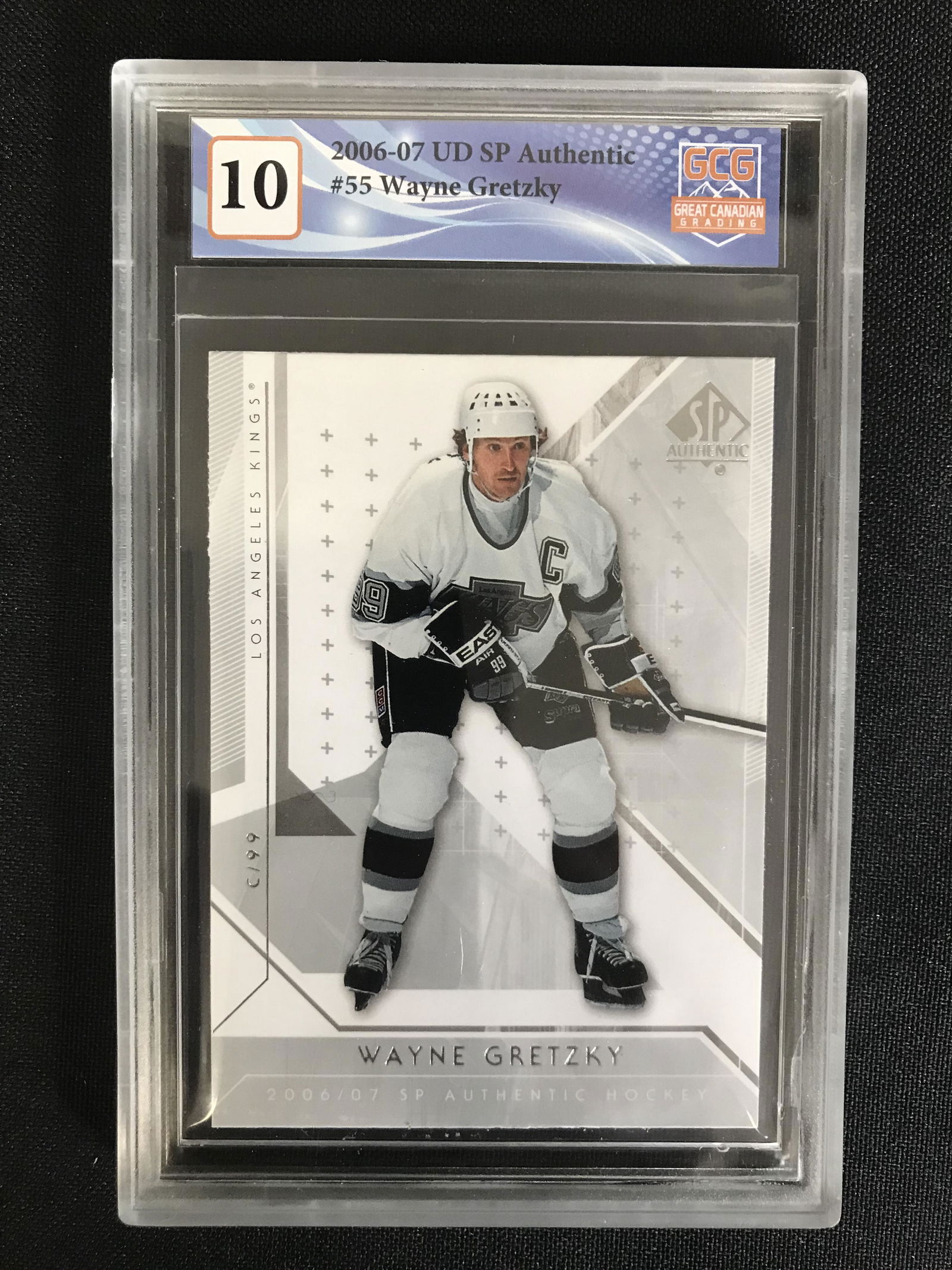 2006-07 UD SP AUTHENTIC NO.55 WAYNE GRETZKY (GCG 10) (1 of 1)