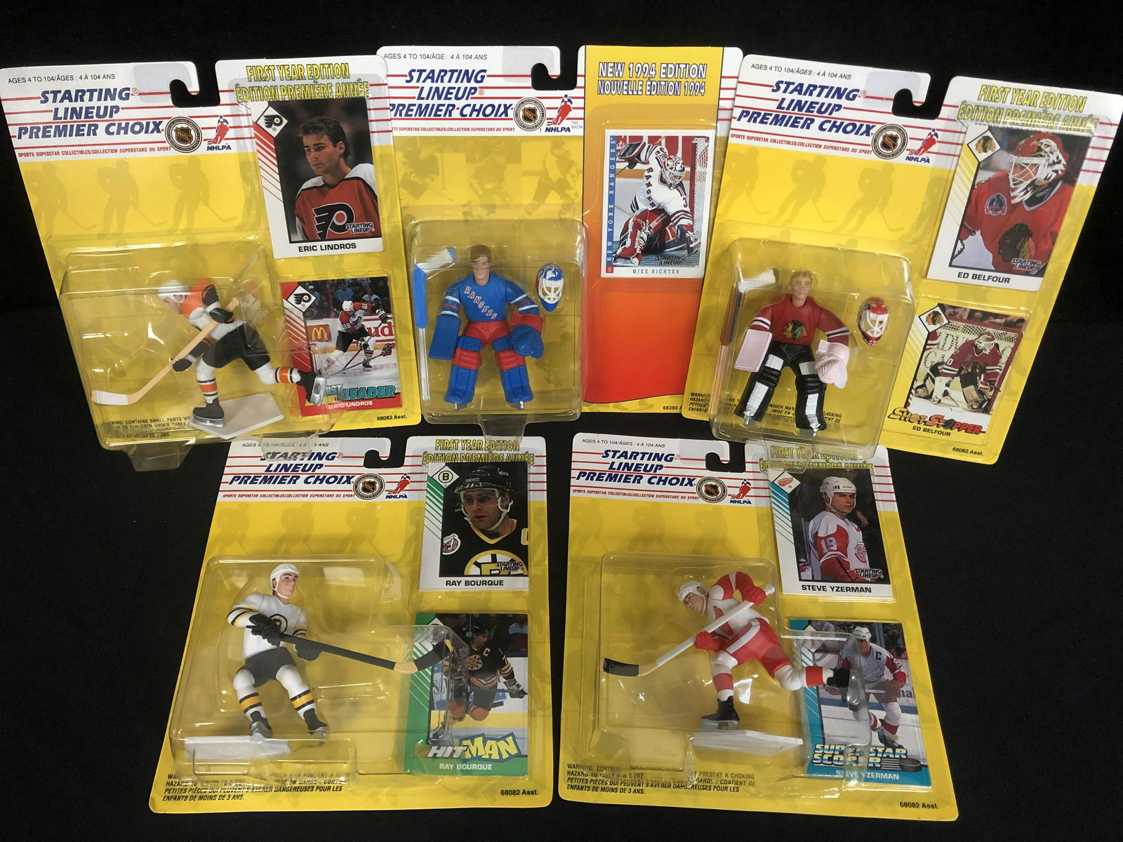 STARTING LINE-UP HOCKEY FIGURES LOT: STARTING LINE-UP HOCKEY FIGURES LOT