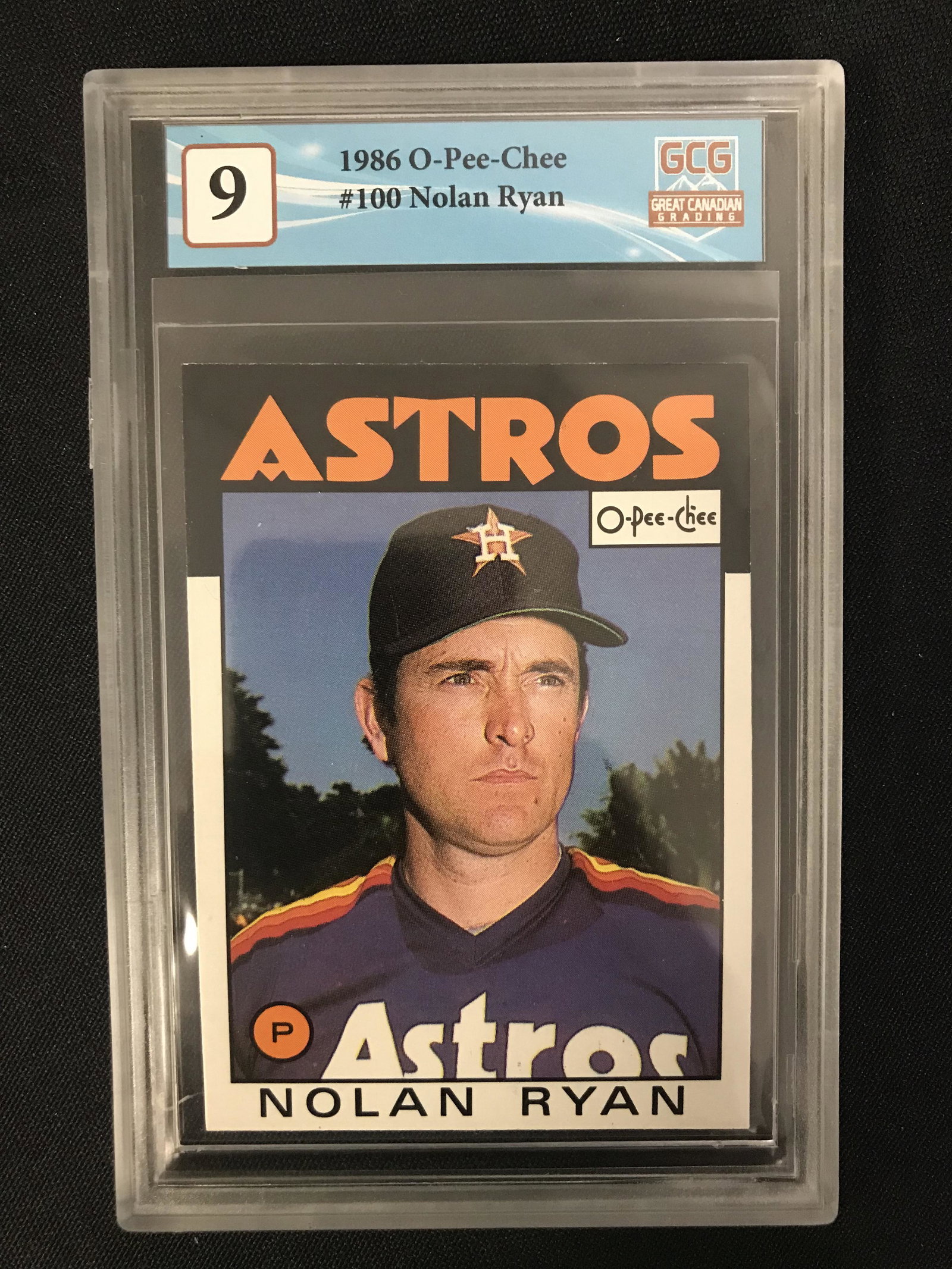 1986 O-PEE-CHEE NO.100 NOLAN RYAN (GCG 9) (1 of 2)
