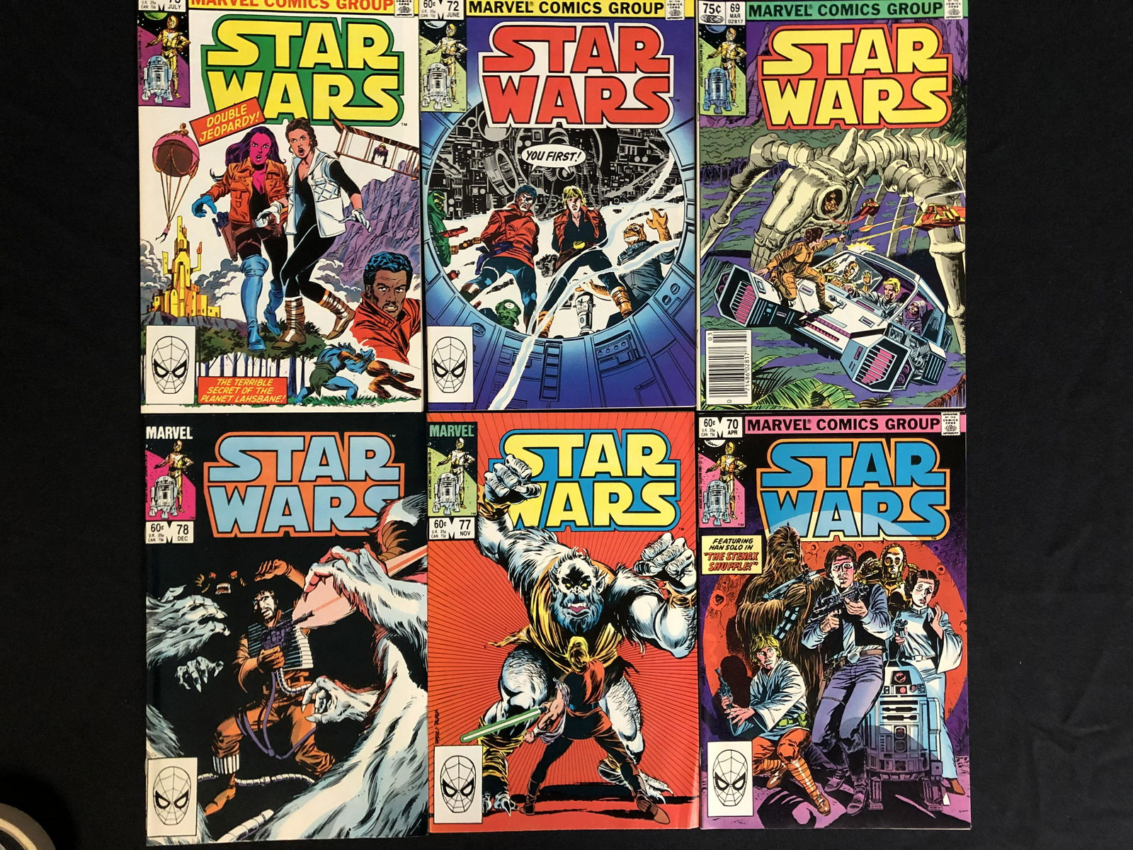 STAR WARS COMIC BOOK LOT (MARVEL COMICS) (1 of 1)