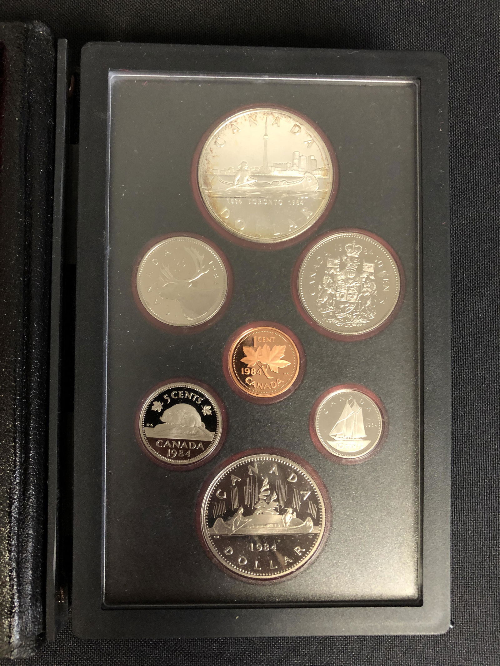 1984 CANADA SILVER DOUBLE DOLLAR SET (1 of 2)