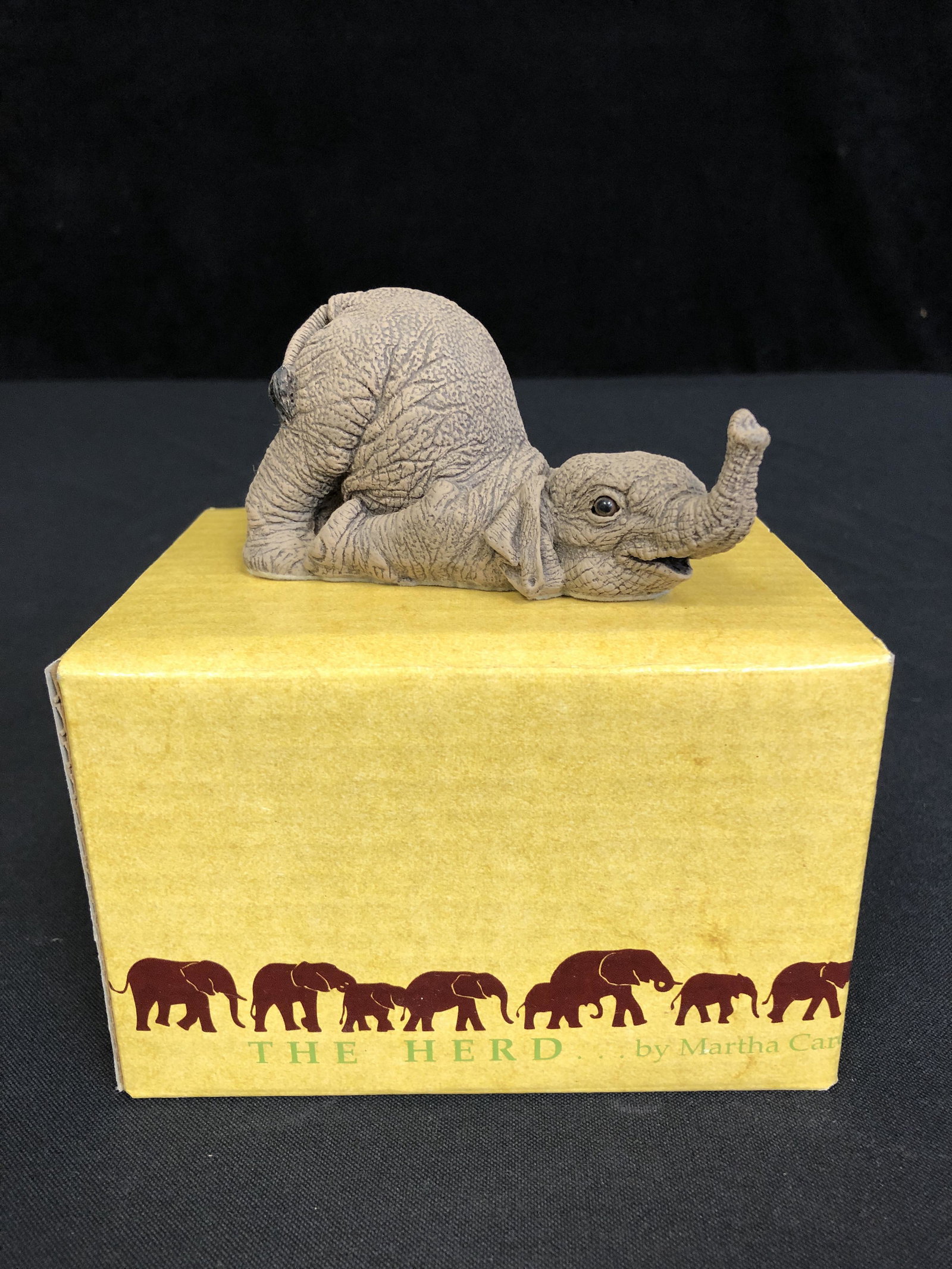 LTD. EDITION "THE HERD" BY MARTHA CAREY ELEPHANT SCULPTURE: LTD. EDITION "THE HERD" BY MARTHA CAREY ELEPHANT SCULPTURE