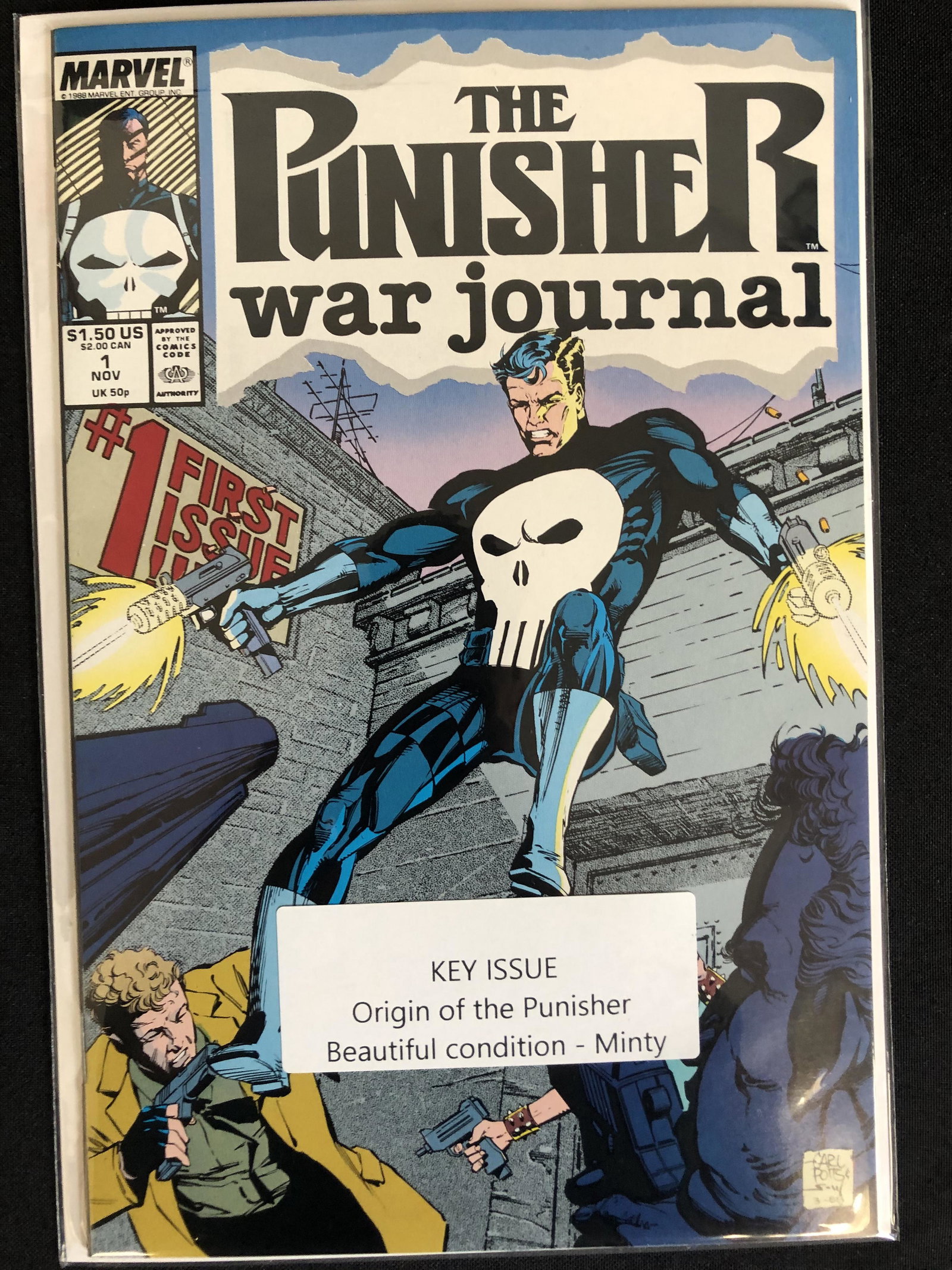 THE PUNISHER War Journal NO.1 (MARVEL COMICS) (1 of 1)