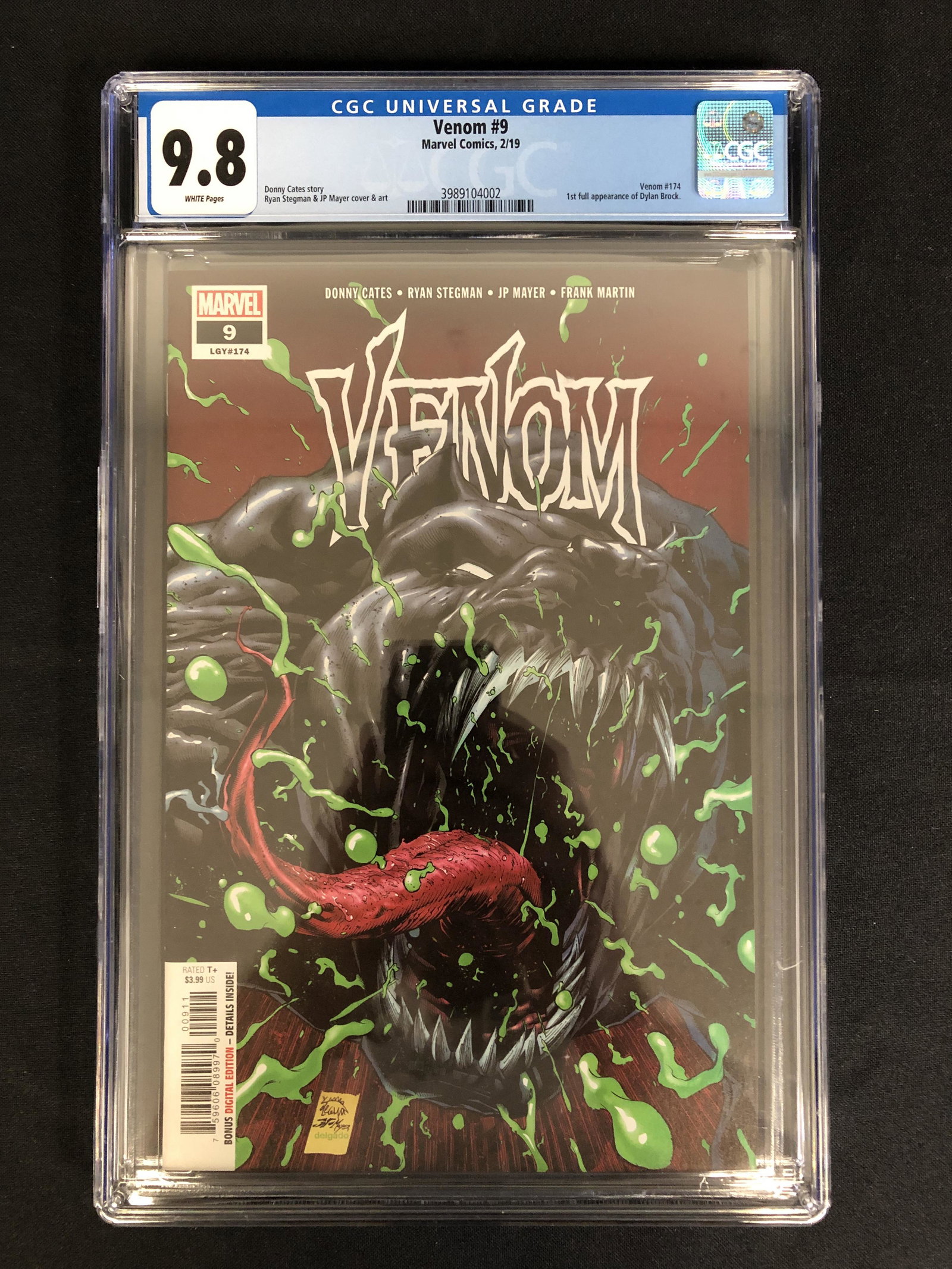 VENOM NO.9 CGC 9.8 (MARVEL COMICS, 2019) (1 of 1)