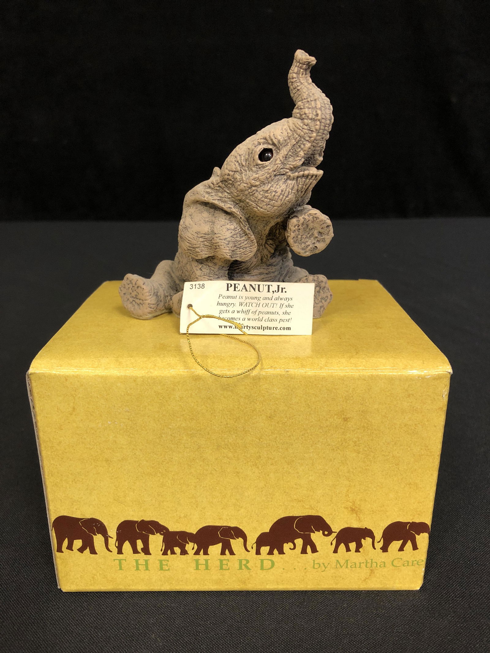 LTD. EDITION "THE HERD" BY MARTHA CAREY ELEPHANT SCULPTURE: LTD. EDITION "THE HERD" BY MARTHA CAREY ELEPHANT SCULPTURE