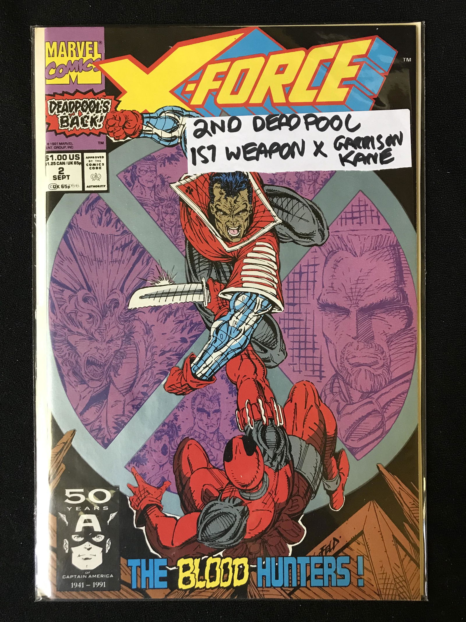 X-FORCE NO.2 (MARVEL COMICS) (1 of 1)