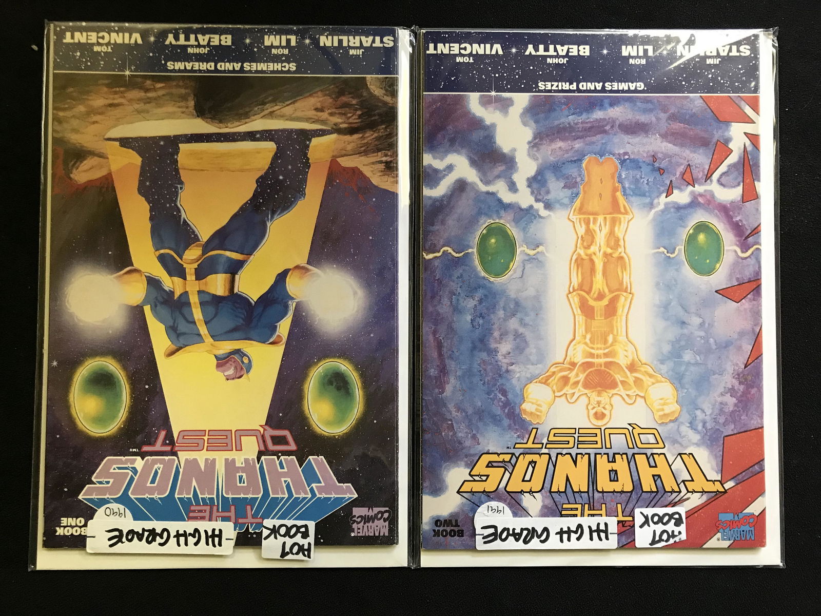 THANOS QUEST Book One/ Book Two (MARVEL COMICS) (1 of 1)