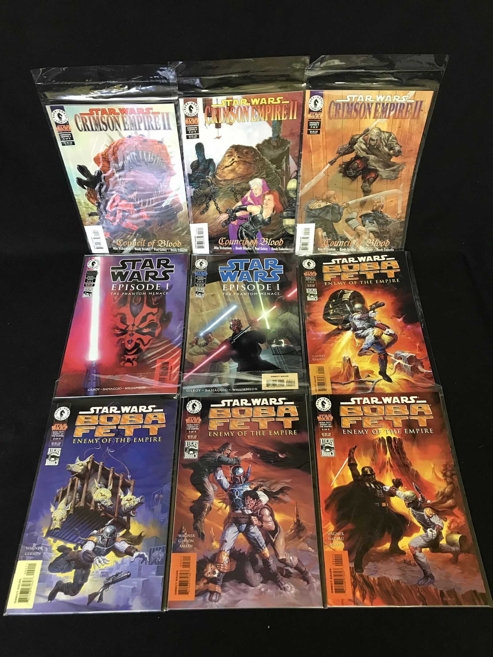 ASSORTED STAR WARS COMIC BOOK LOT (DARK HORSE COMICS) (1 of 1)