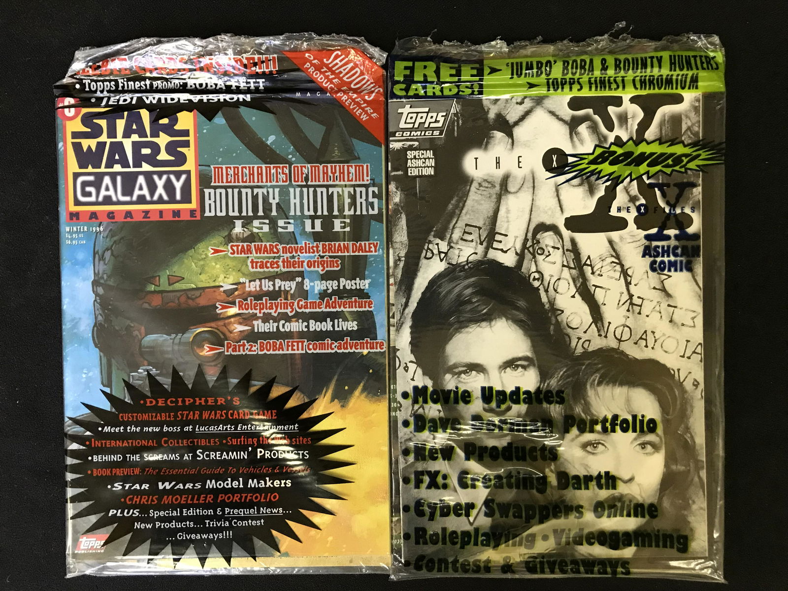 STAR WARS GALAXY MAGAZINE NO.6/ THE X-FILES ASHCAN COMIC BOOK (1 of 1)