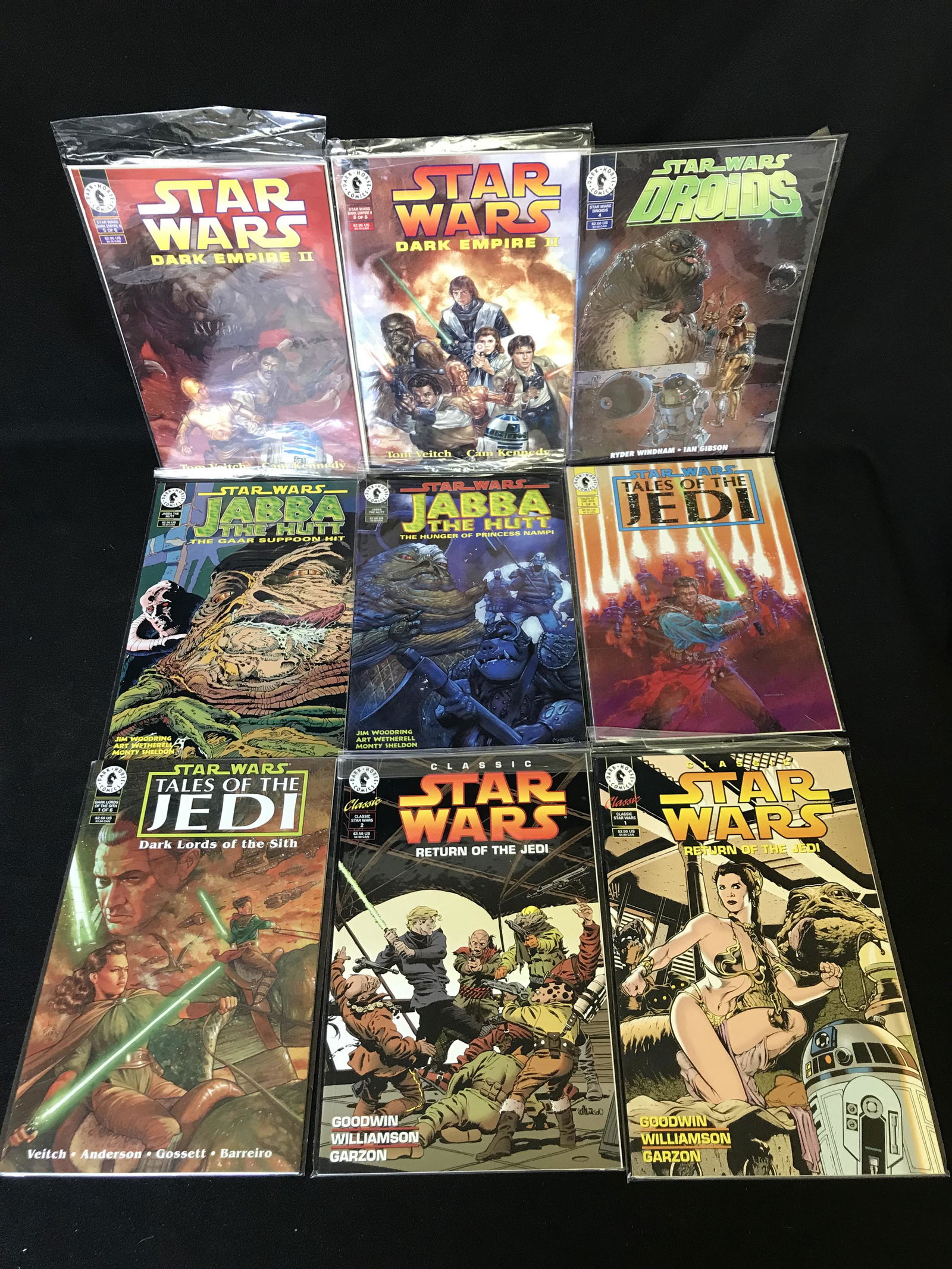 ASSORTED STAR WARS COMIC BOOK LOT (DARK HORSE COMICS) (1 of 1)