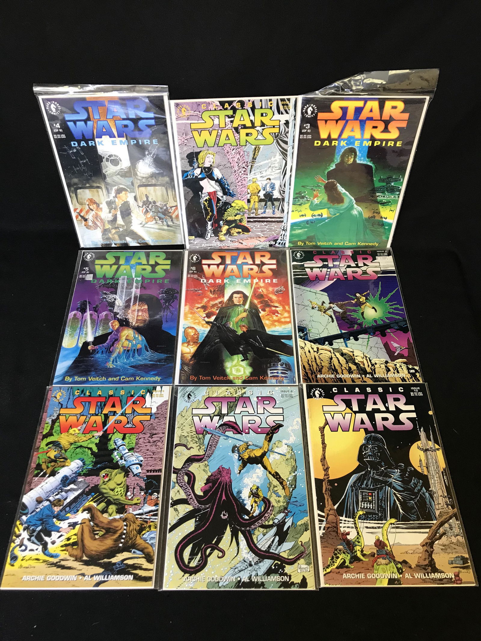 ASSORTED STAR WARS COMIC BOOK LOT (DARK HORSE COMICS) (1 of 1)