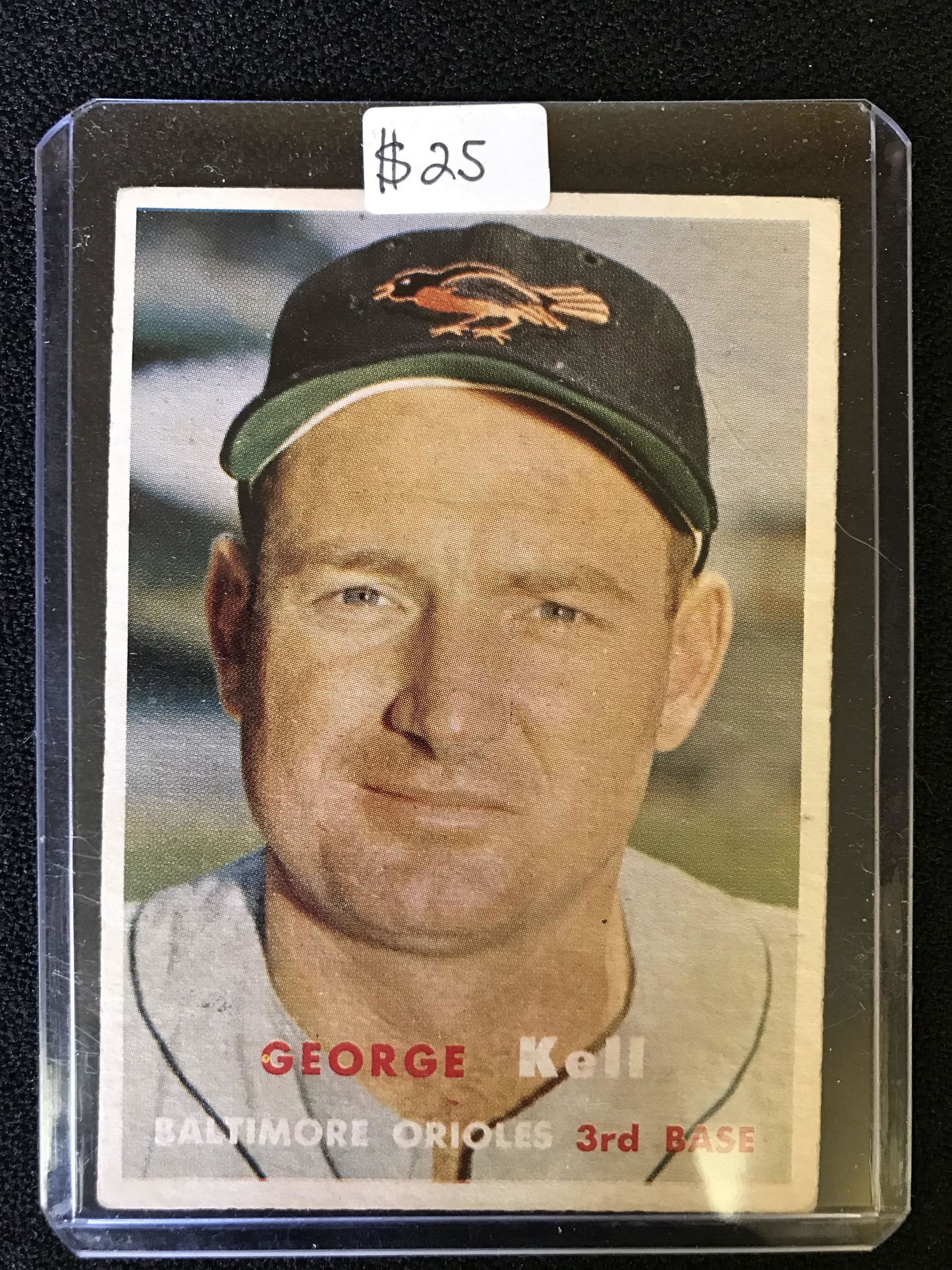 1957 Topps Baseball #230 George Kell (1 of 1)
