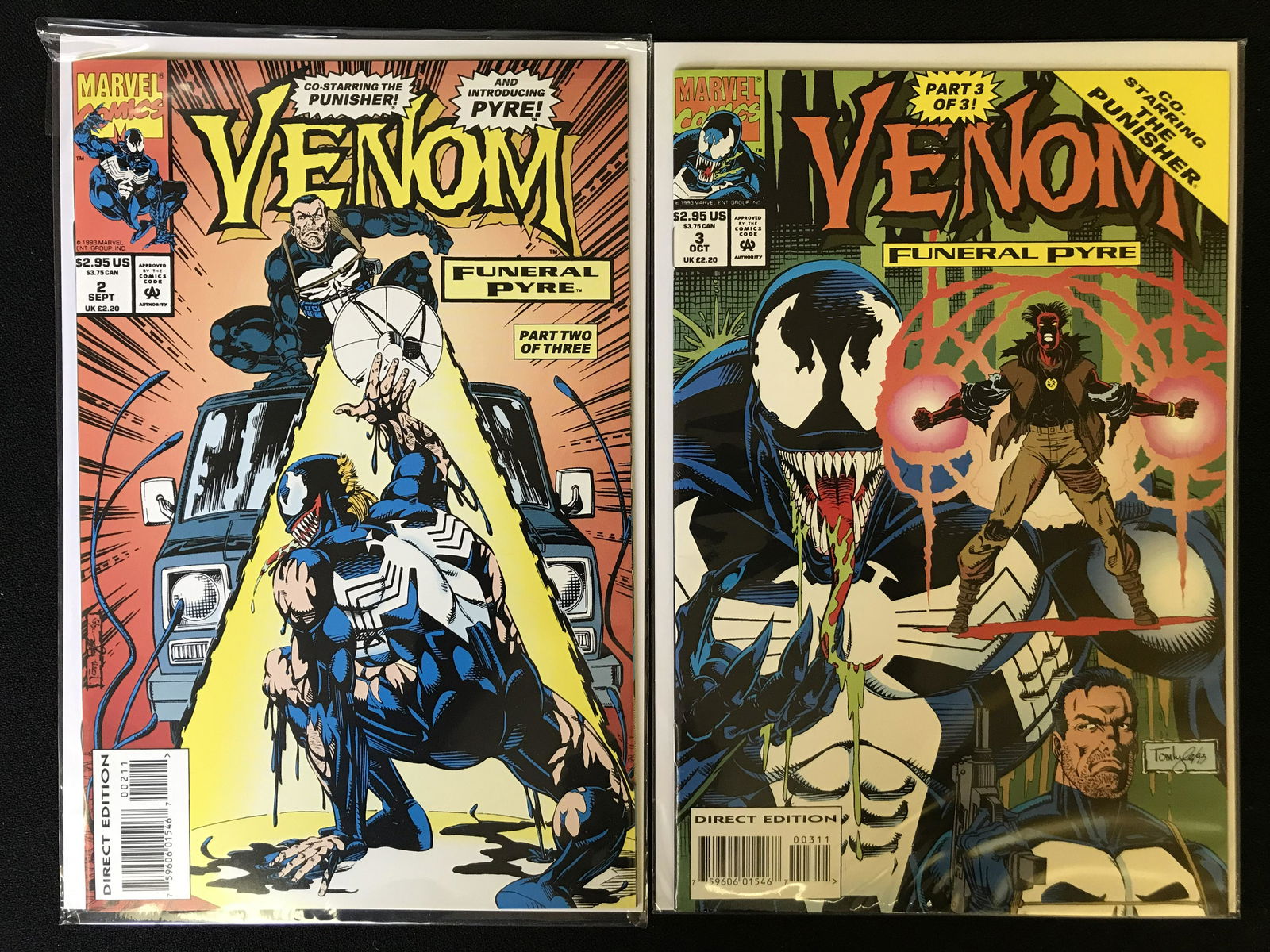 VENOM NO.2-3 (MARVEL COMICS) (1 of 1)
