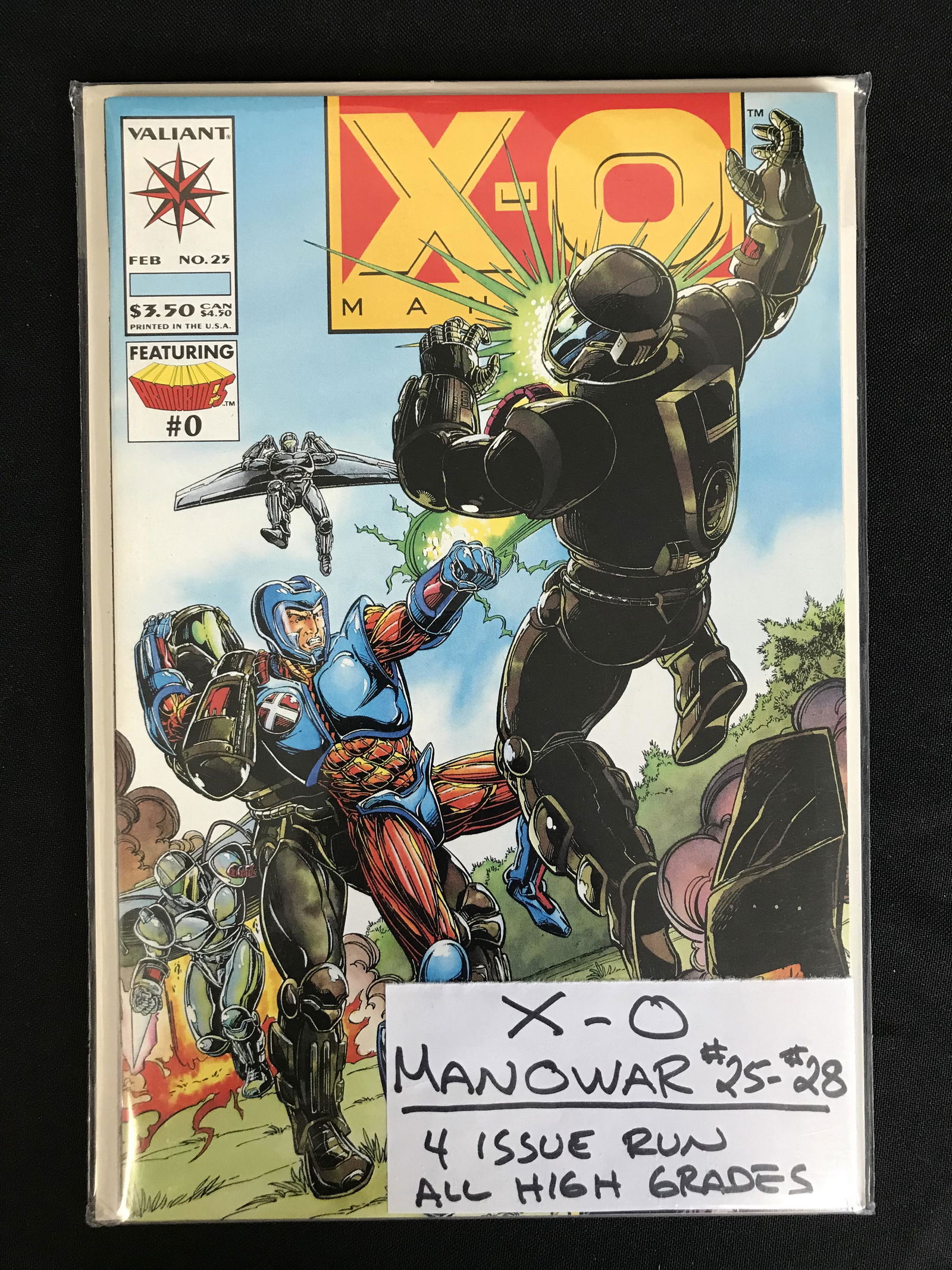 X-O MANOWAR NO.25-28 (VALIANT COMICS) (1 of 1)