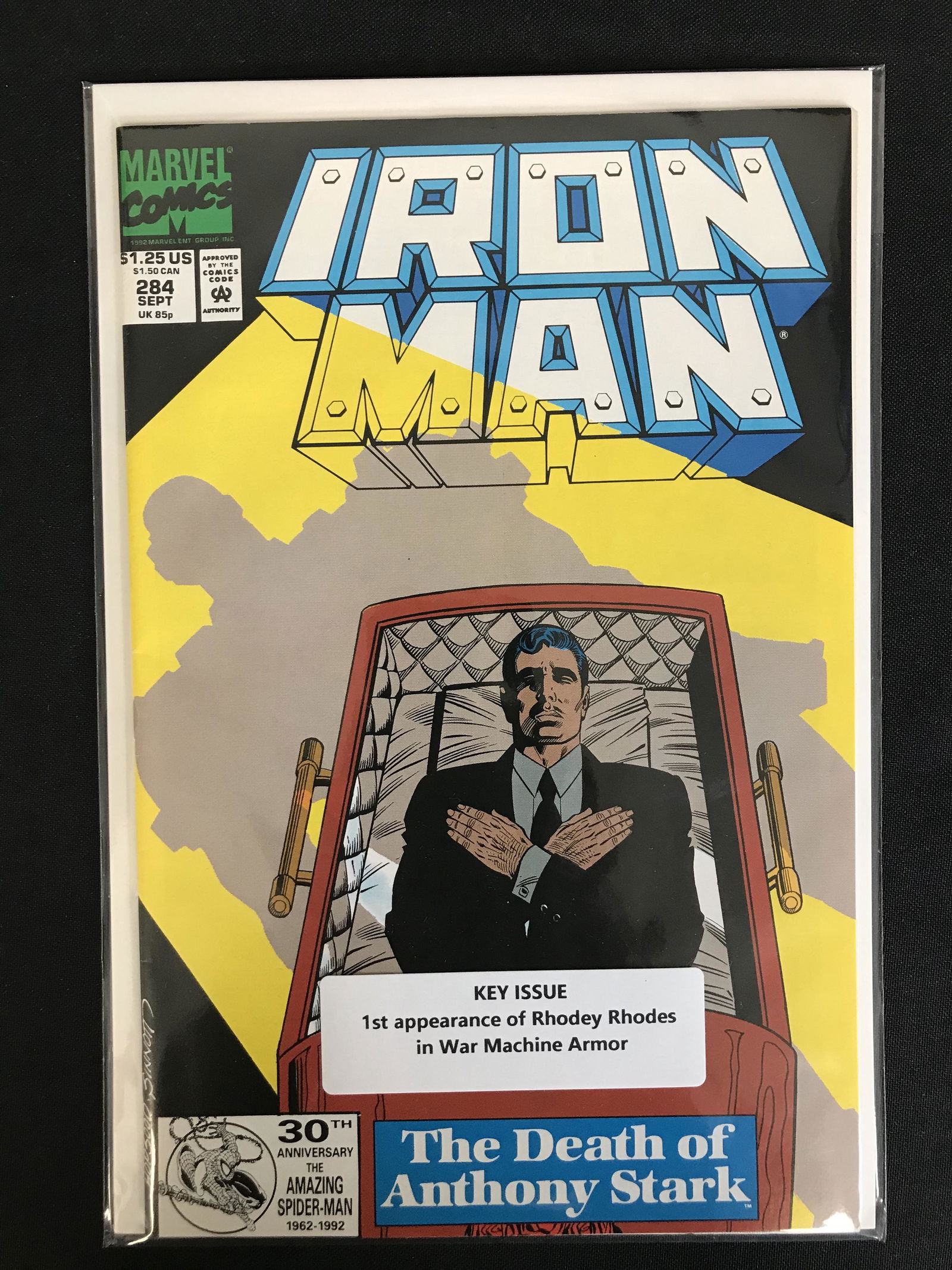 IRON MAN NO.284 (MARVEL COMICS) Key Issue! (1 of 1)