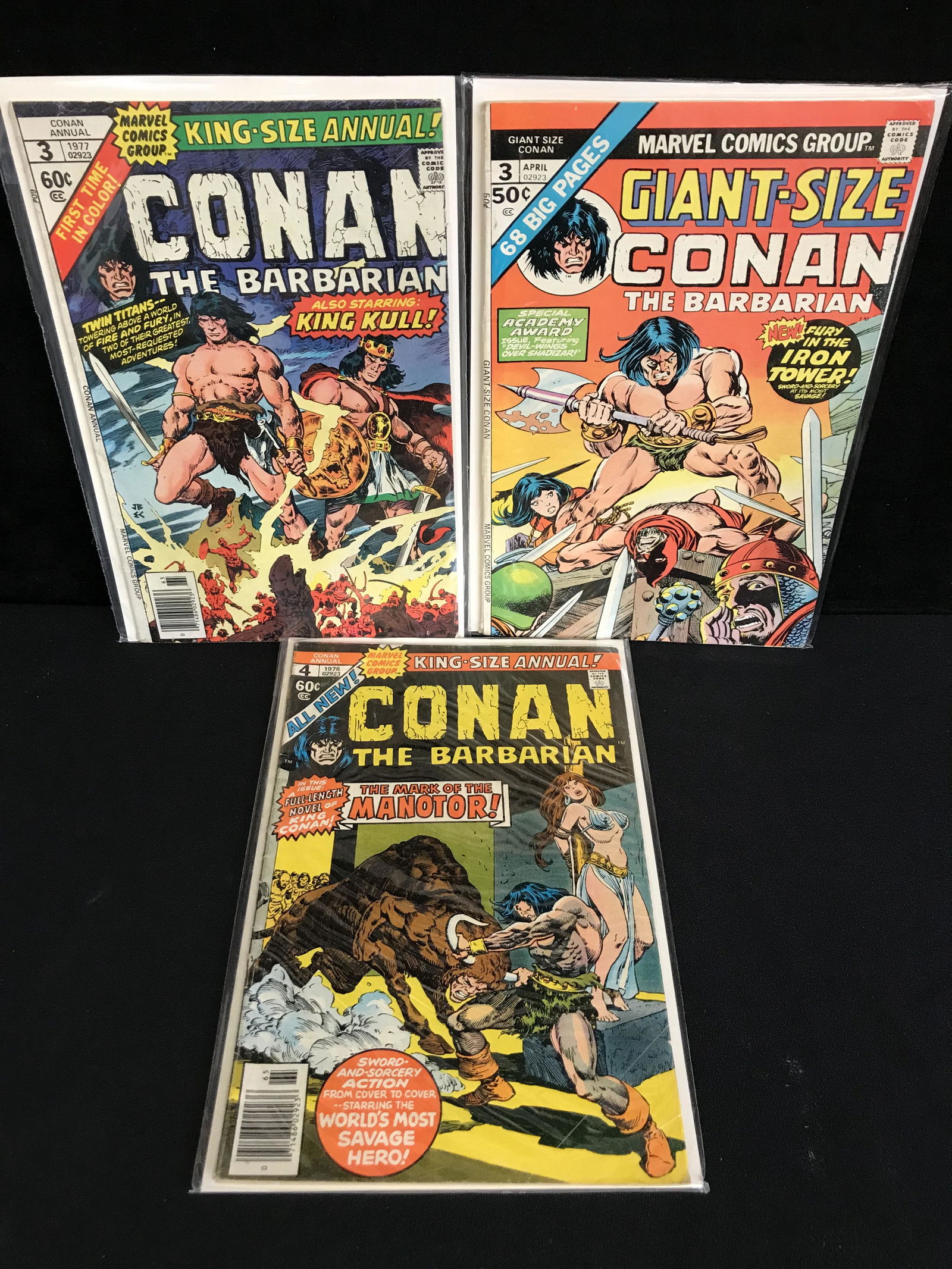 CONAN THE BARBARIAN COMIC BOOK LOT (MARVEL COMICS) (1 of 1)
