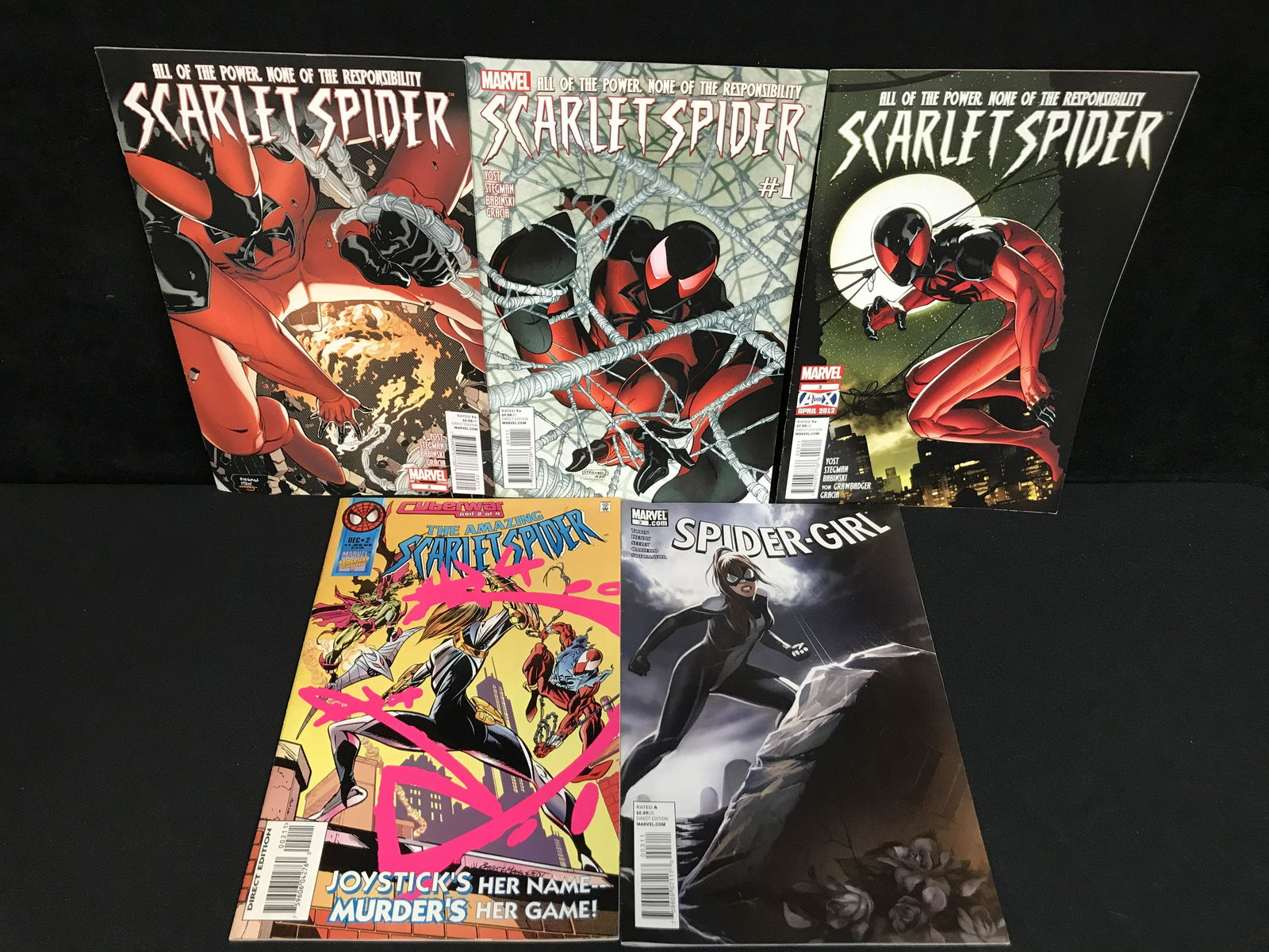 SCARLET-SPIDER COMIC BOOK LOT (MARVEL COMICS) (1 of 1)