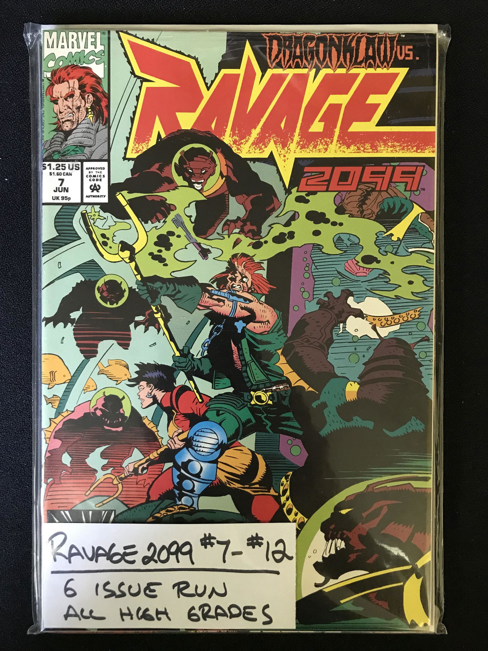 RAVAGE 2099 NO.7-12 (MARVEL COMICS) (1 of 1)