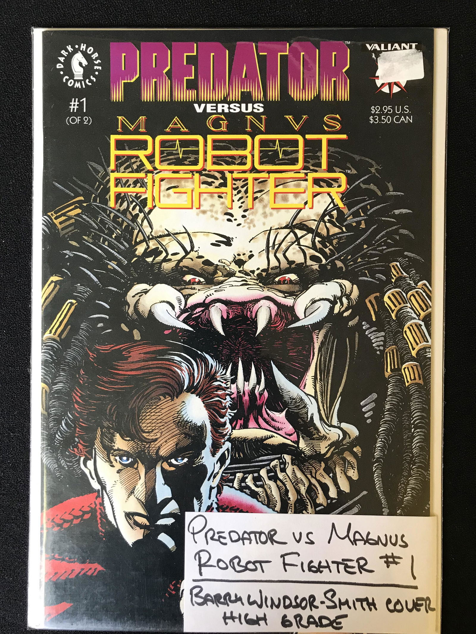 PREDATOR vs. MAGNUS ROBOT FIGHTER NO.1 (DARK HORSE COMICS) (1 of 1)