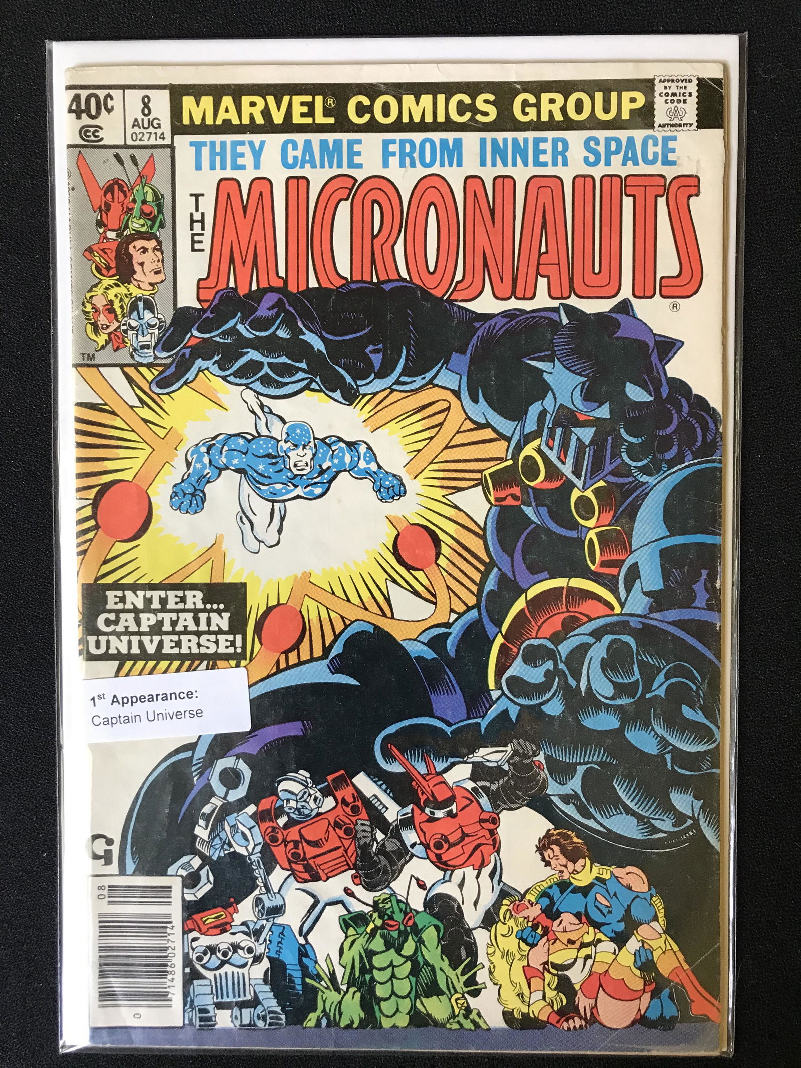 THE MICRONAUTS NO.8 (MARVEL COMICS) (1 of 1)