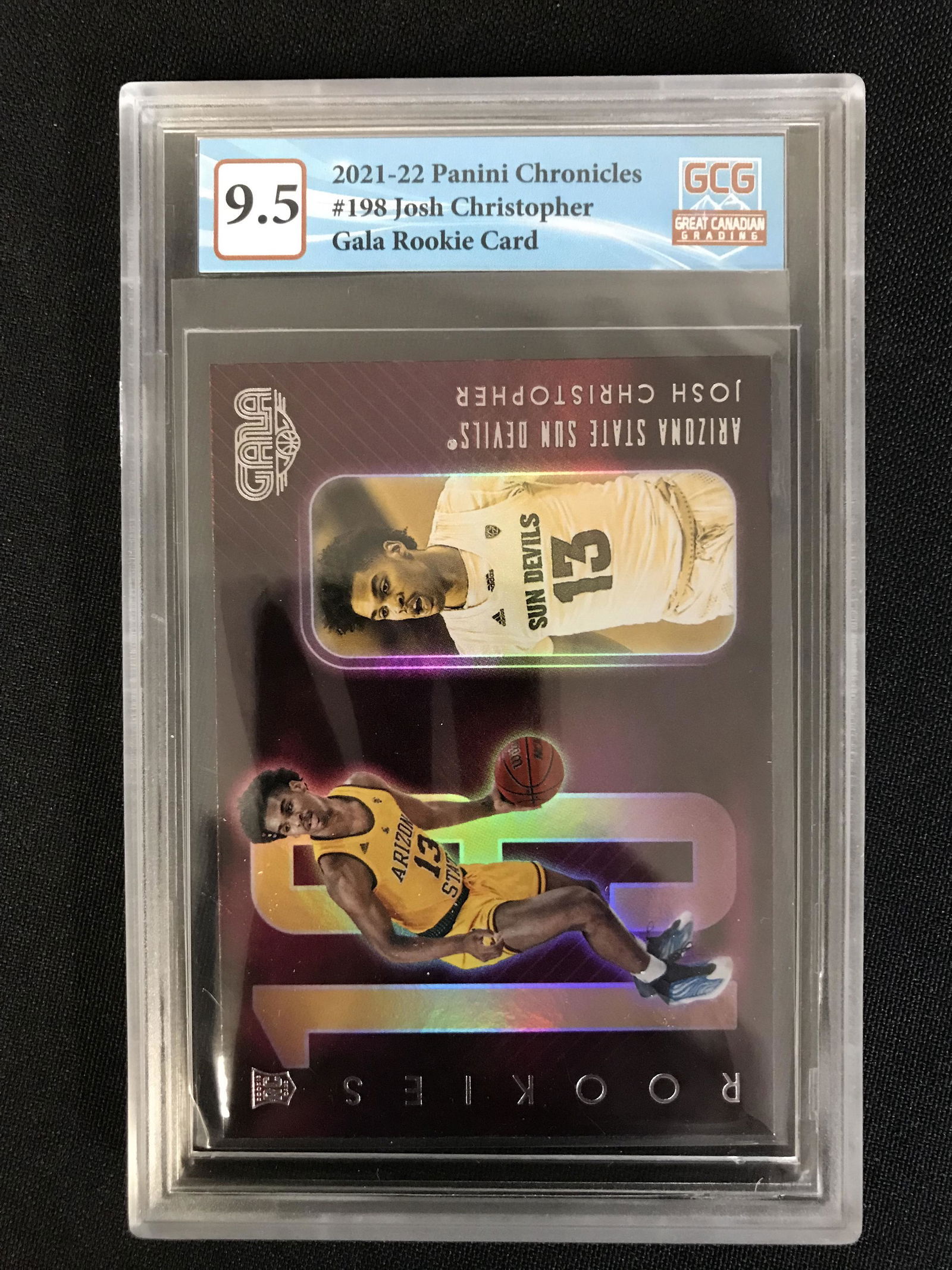 2021-22 PANINI CHRONICLES NO.198 JOSH CHRISTOPHER GALA RC (GCG 9.5) (1 of 1)