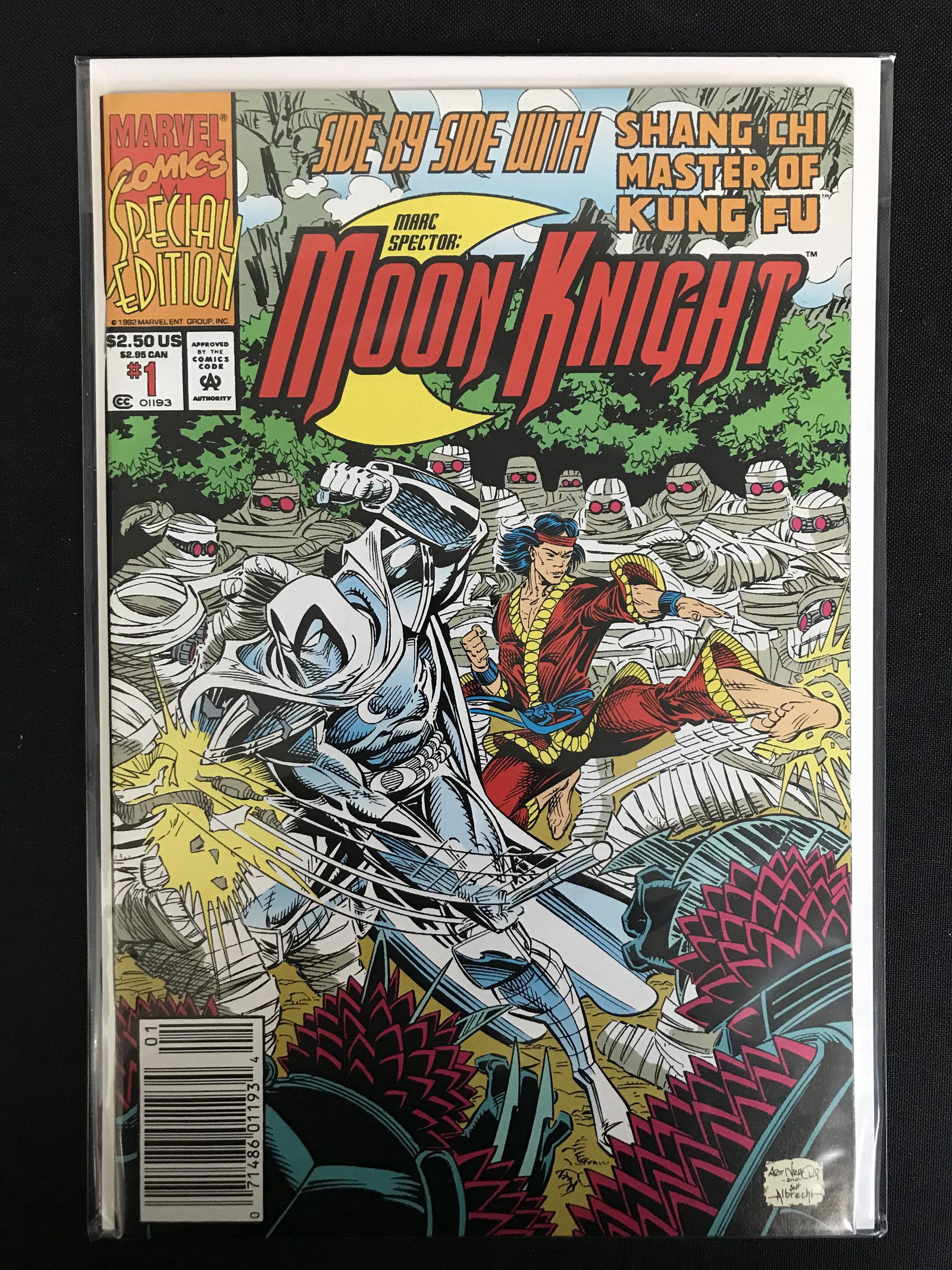 MOON KNIGHT NO.1 (MARVEL COMICS) Special Edition (1 of 1)