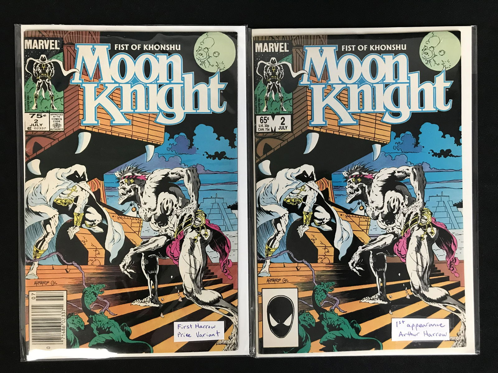 MOON KNIGHT NO.2 (MARVEL COMICS) X2 (1 of 1)