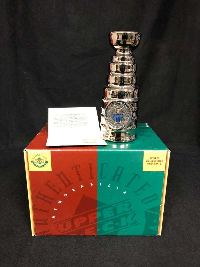 WAYNE GRETZKY SIGNED LTD. EDITION STANLEY CUP (UPPER DECK COA) (1 of 3)