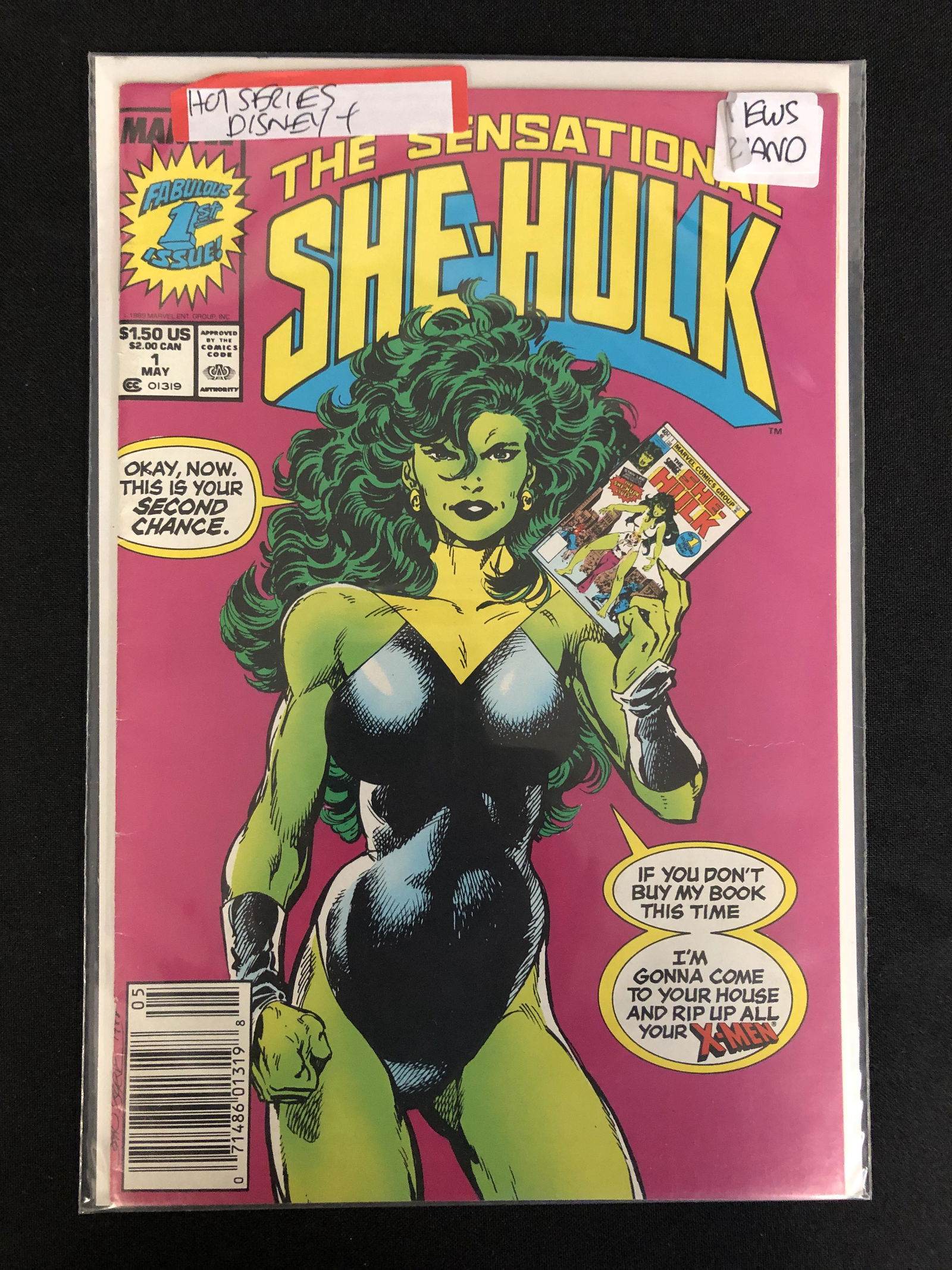 MARVEL COMICS SENSATIONAL SHE-HULK NO.1 (1 of 1)