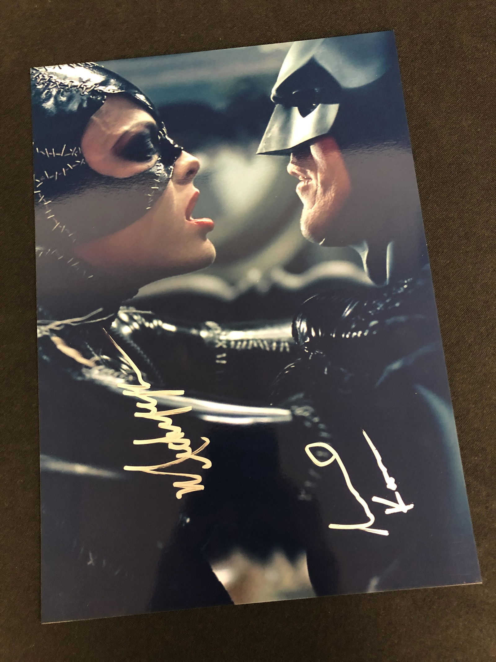 MICHELLE PFEIFFER & VAL KILMER DUAL SIGNED 8X10 PHOTO (RA COA) (1 of 2)