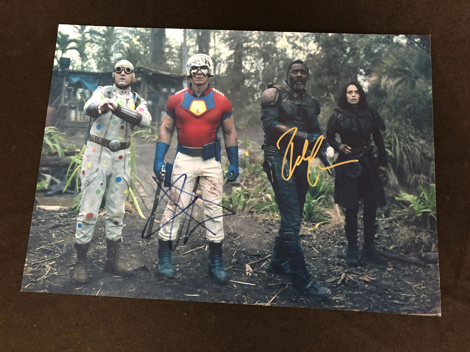 SUICIDE SQUAD CAST SIGNED 8X10 PHOTO (RA COA) (1 of 2)