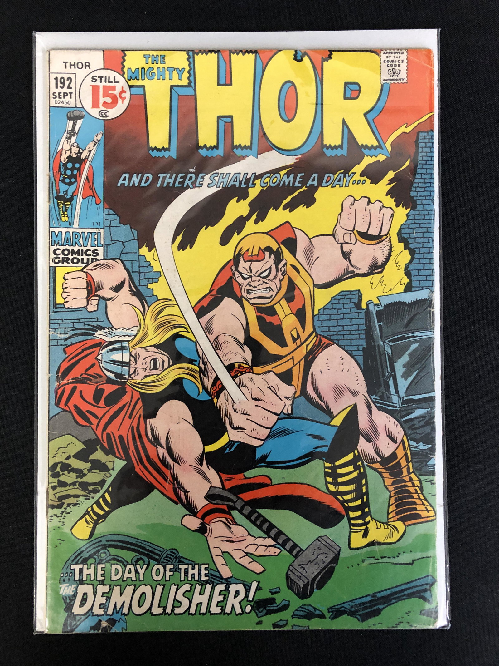 MARVEL COMICS THE MIGHTY THOR NO. 192: MARVEL COMICS THE MIGHTY THOR NO. 192