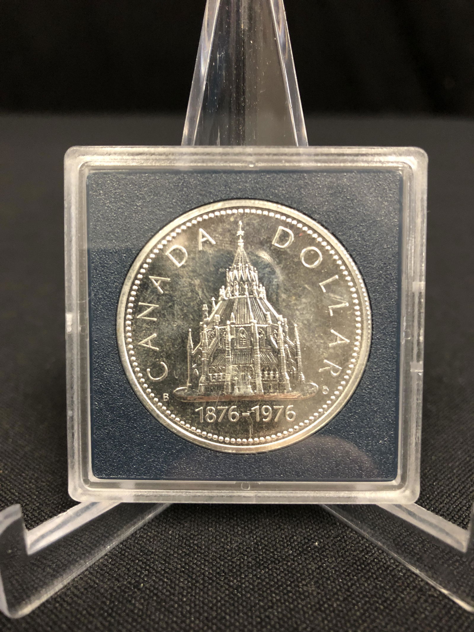 1976 Canada Specimen Silver Dollar Parliament Library (1 of 1)