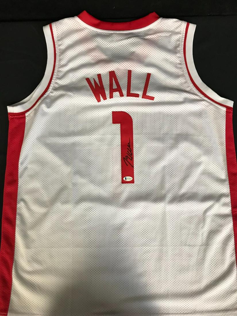JOHN WALL SIGNED HOUSTON ROCKETS BASKETBALL JERSEY (BECKETT COA) (1 of 3)