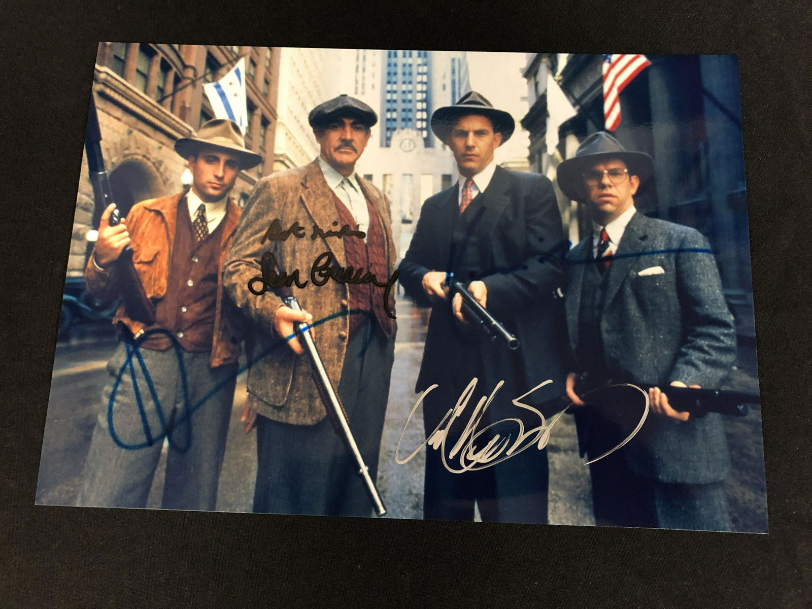 THE UNTOUCHABLES CAST SIGNED 8X10 PHOTO (RA COA) (1 of 2)