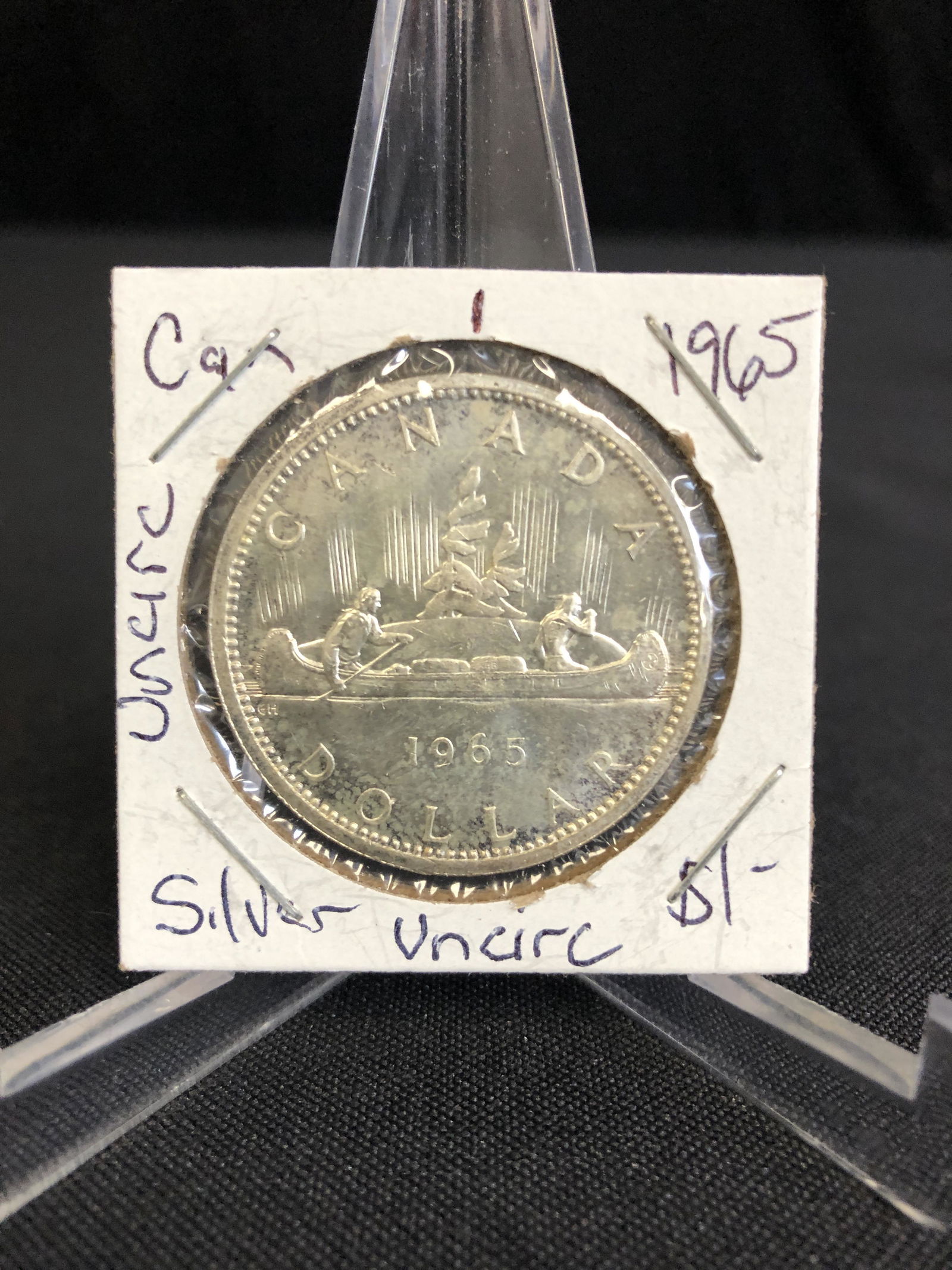 1965 CANADA SILVER DOLLAR (UNCIRCULATED) (1 of 1)